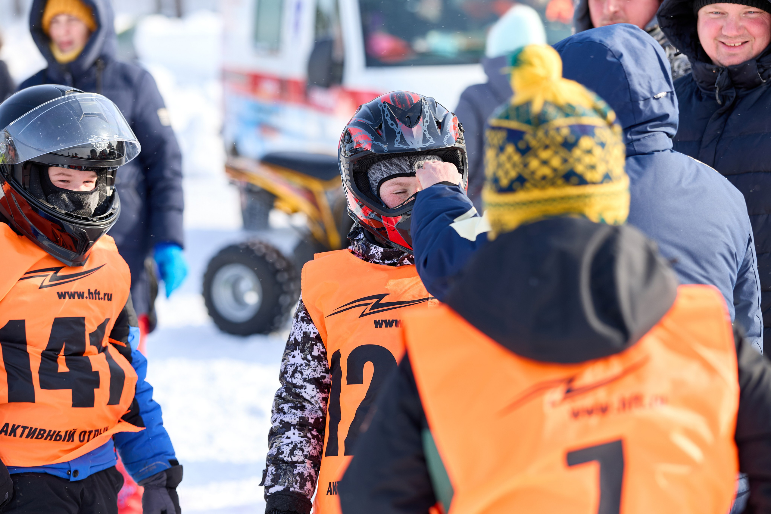 Топим Лёд — 2026. Соревнования на квадроциклах. Фотограф в Новосибирске Алена Скокова