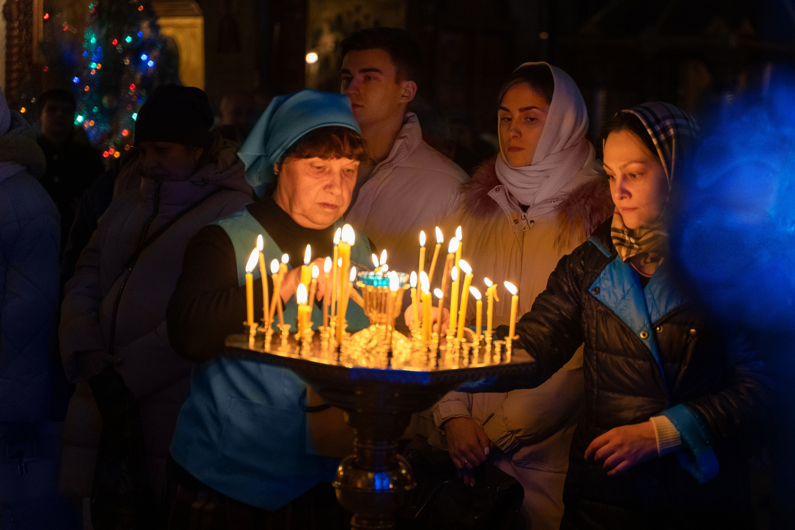 Рождество и Крещение. Фотограф Марина Гребенюк Белгородская область город Губкин