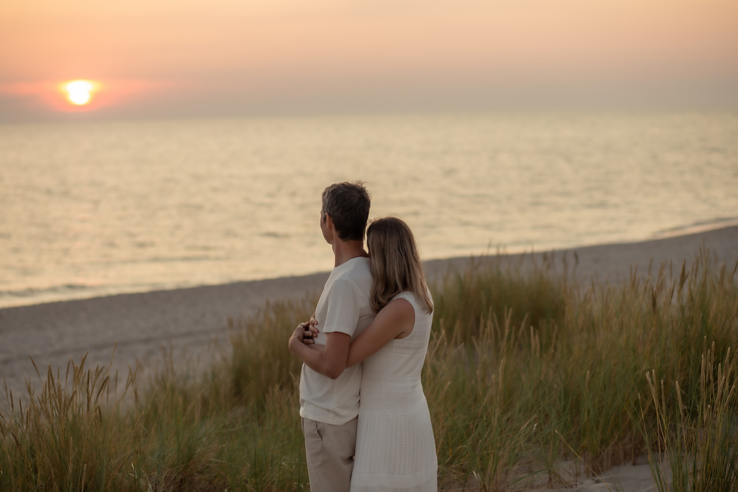 Екатерина и Антон. На закате. Фотограф в Калининграде Решетникова Алина