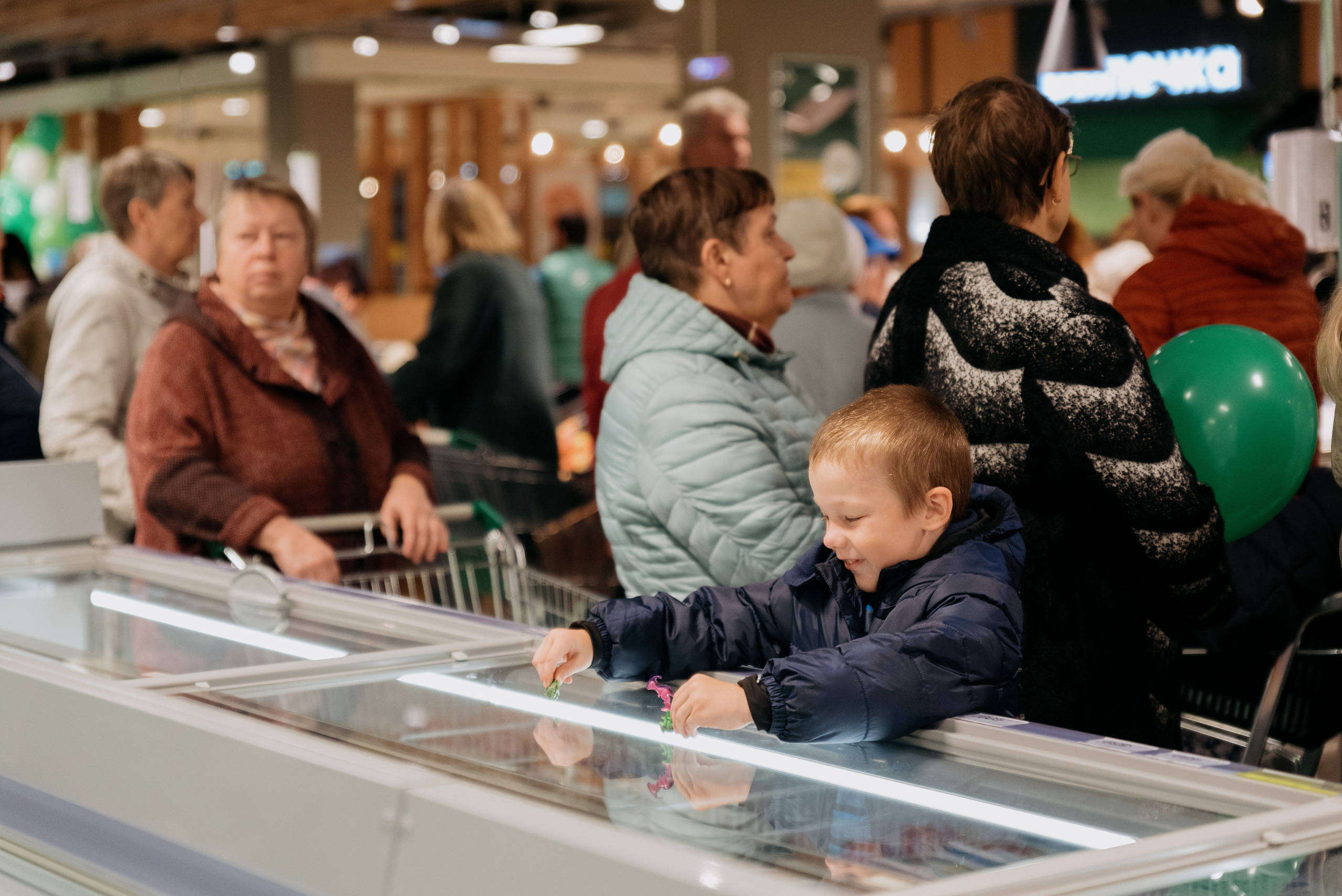 Открытие магазина Перекрёсток. Фотограф в Москве