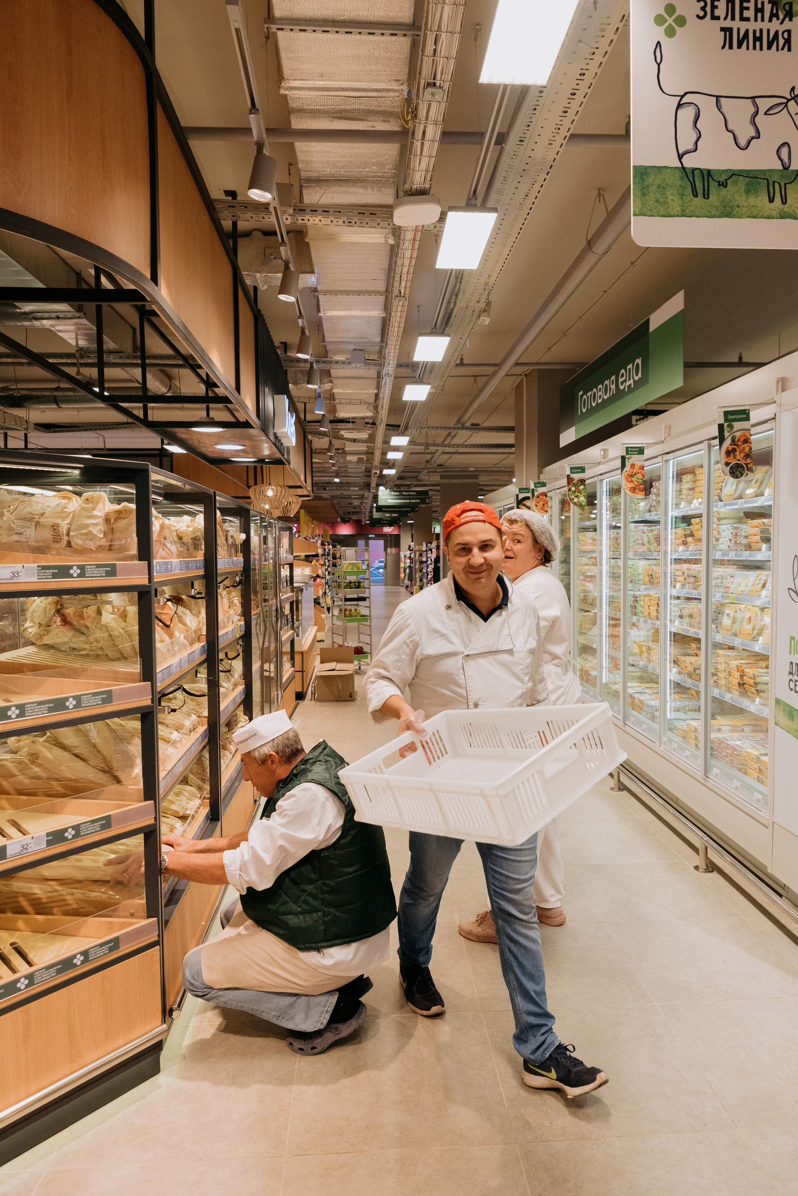 Открытие магазина Перекрёсток. Фотограф в Москве