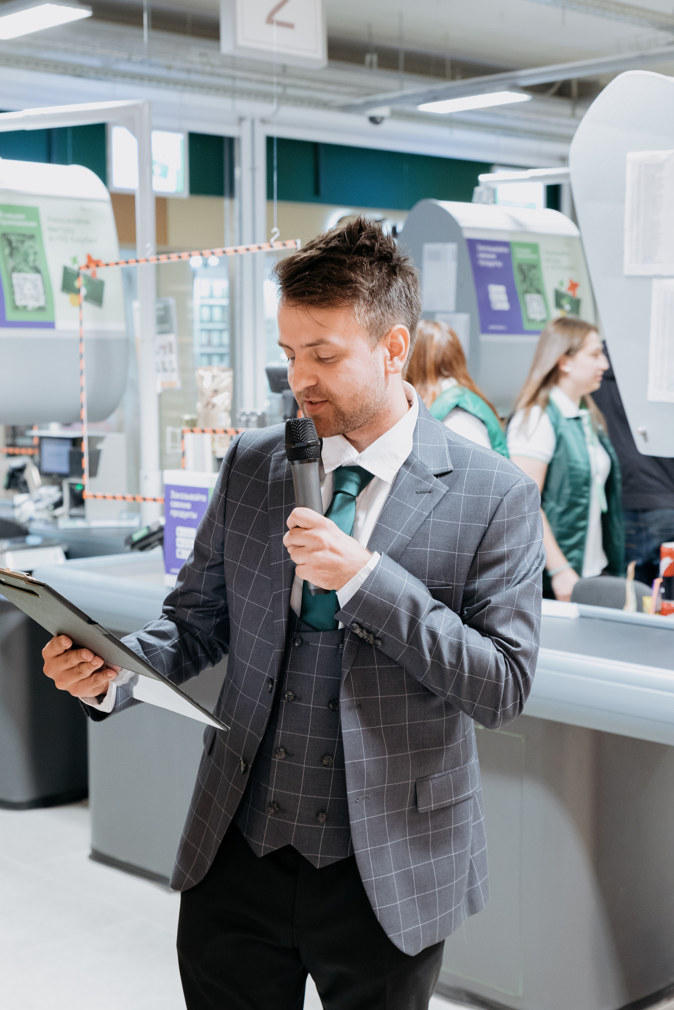 Открытие магазина Перекрёсток. Фотограф в Москве