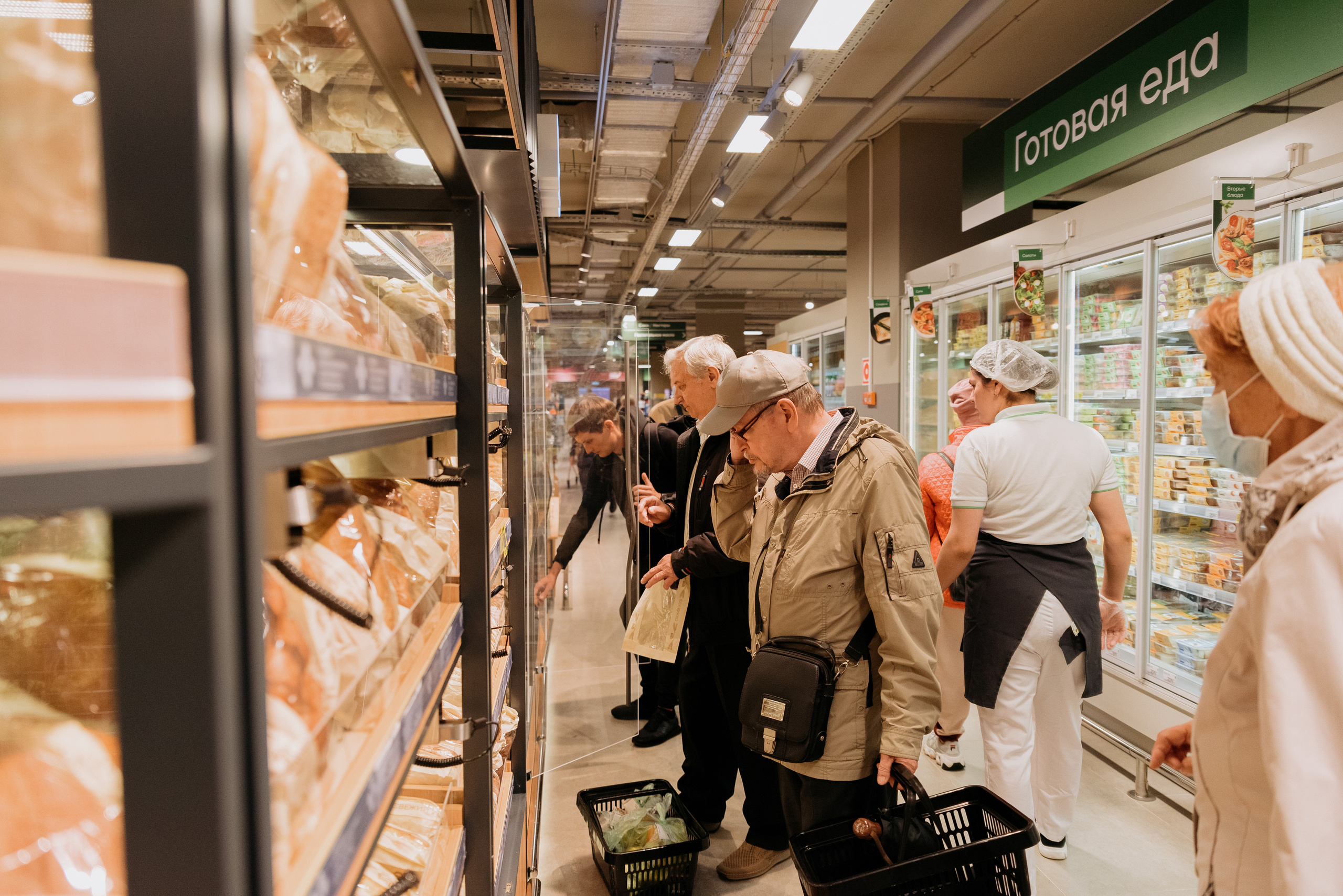 Открытие магазина Перекрёсток. Фотограф в Москве