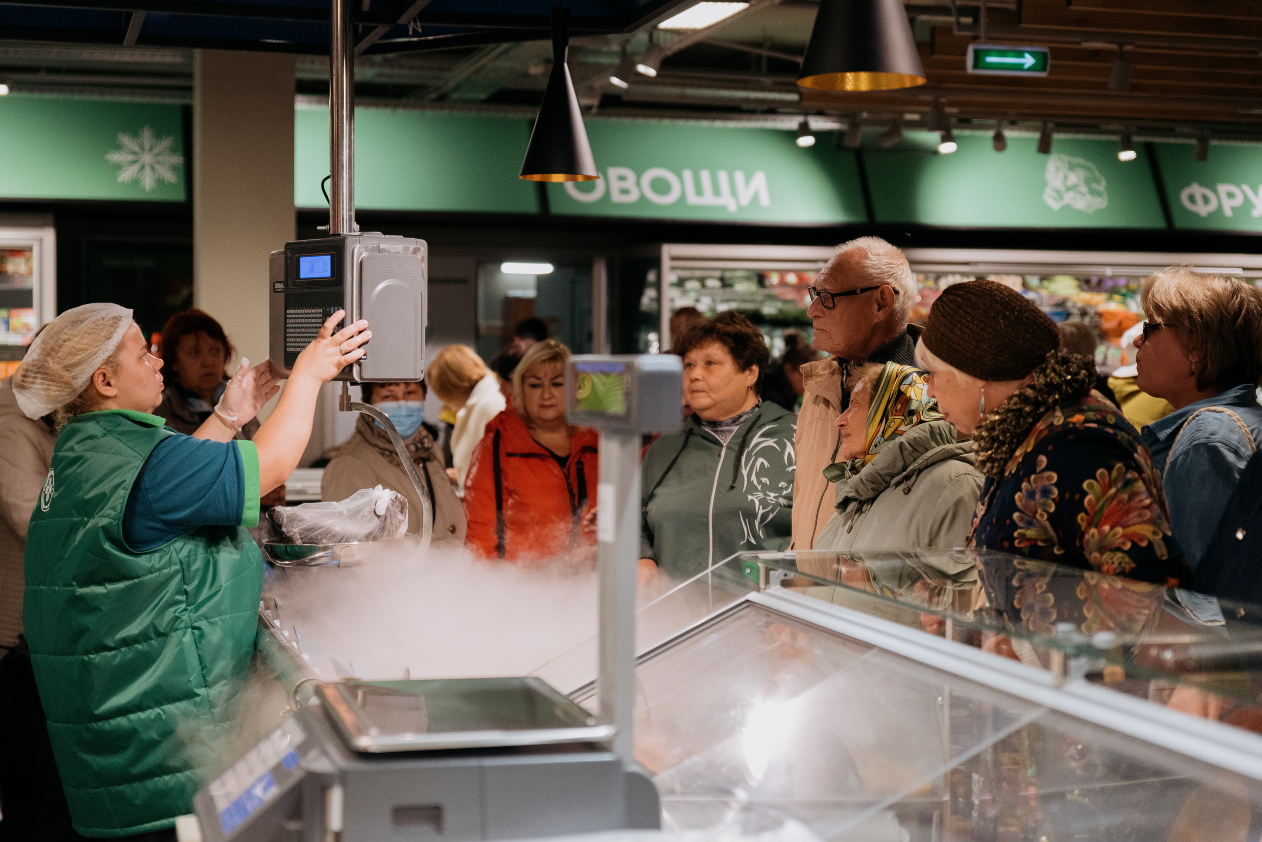 Открытие магазина Перекрёсток. Фотограф в Москве