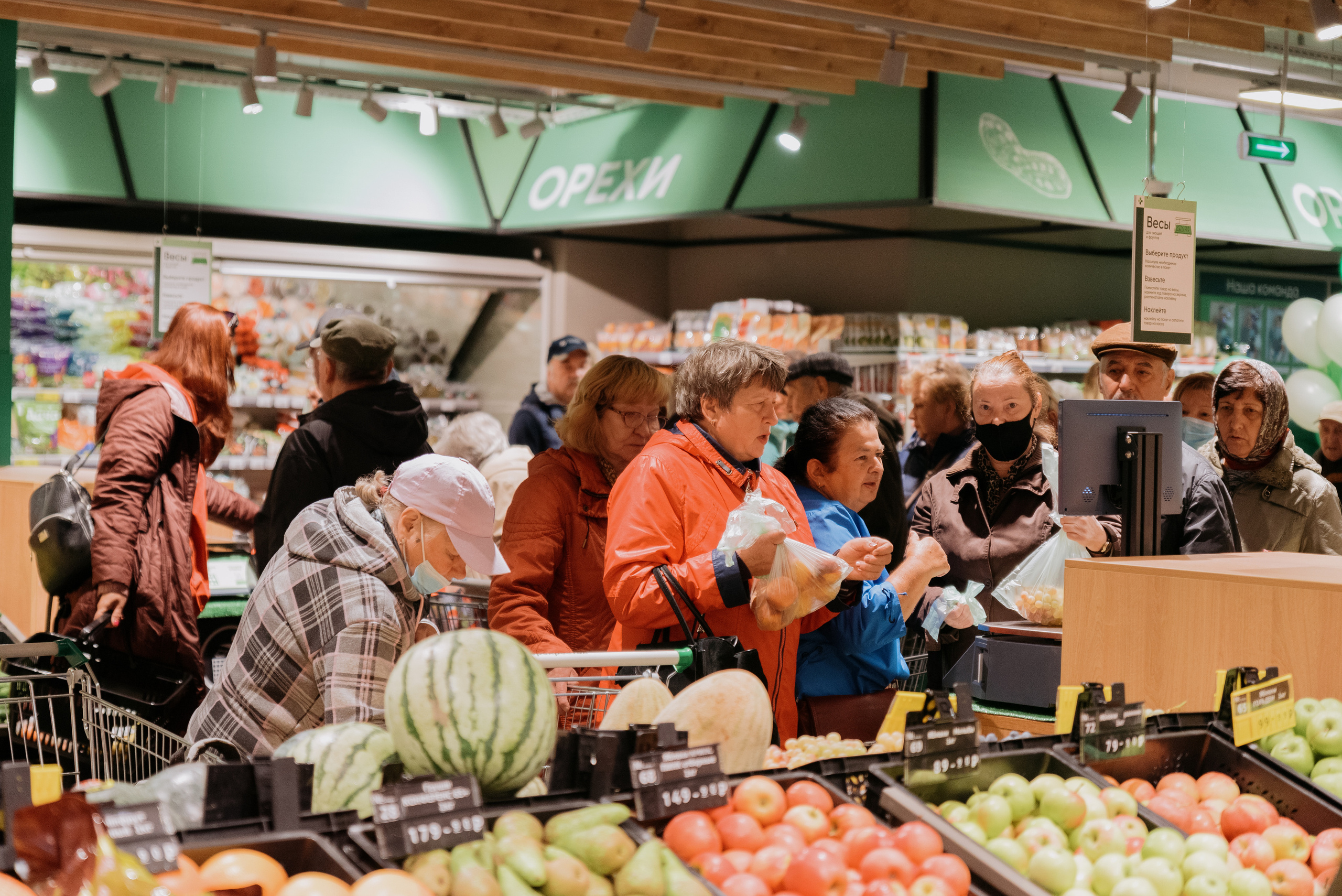 Открытие магазина Перекрёсток. Фотограф в Москве
