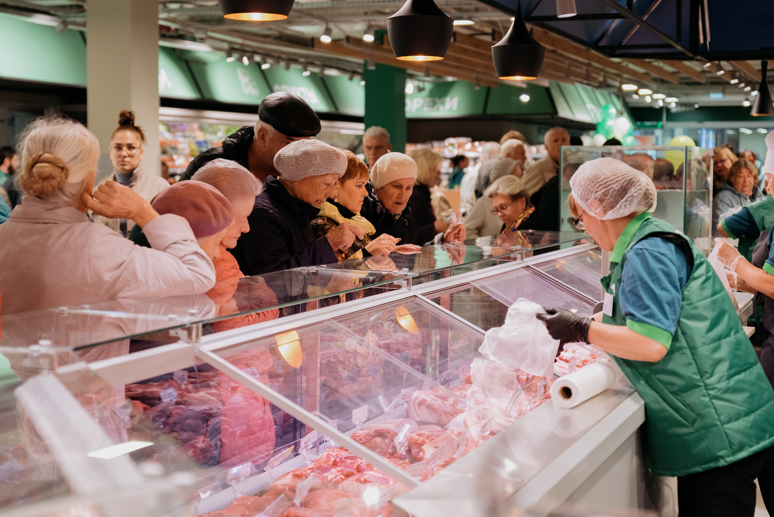 Открытие магазина Перекрёсток. Фотограф в Москве