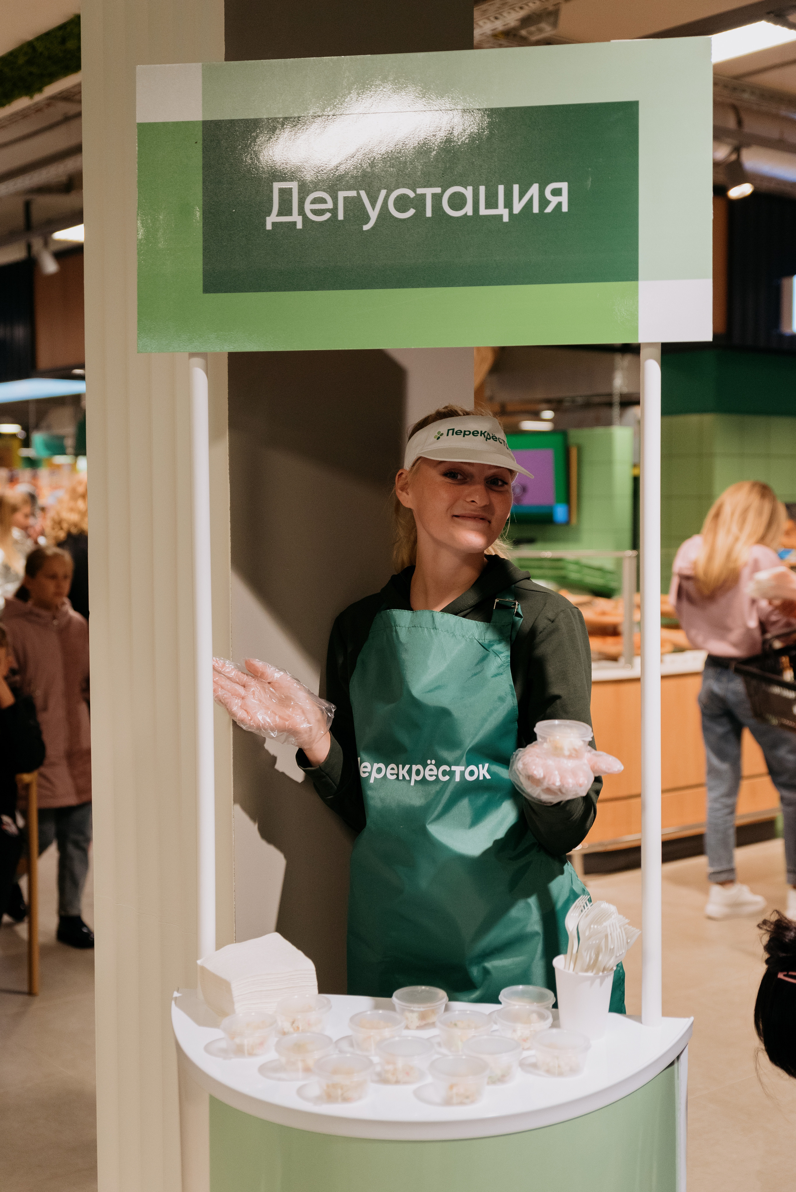 Открытие магазина Перекрёсток. Фотограф в Москве