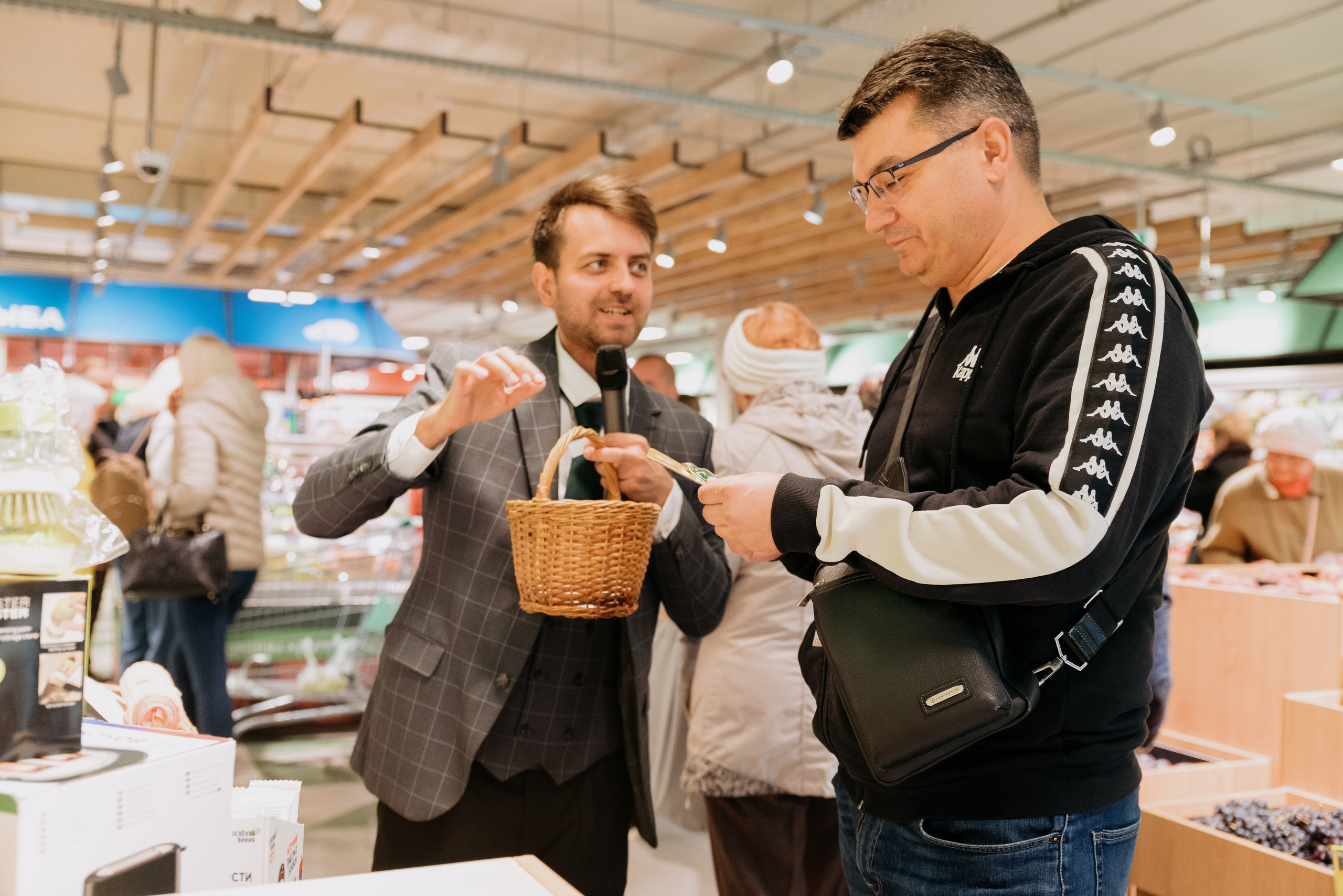 Открытие магазина Перекрёсток. Фотограф в Москве