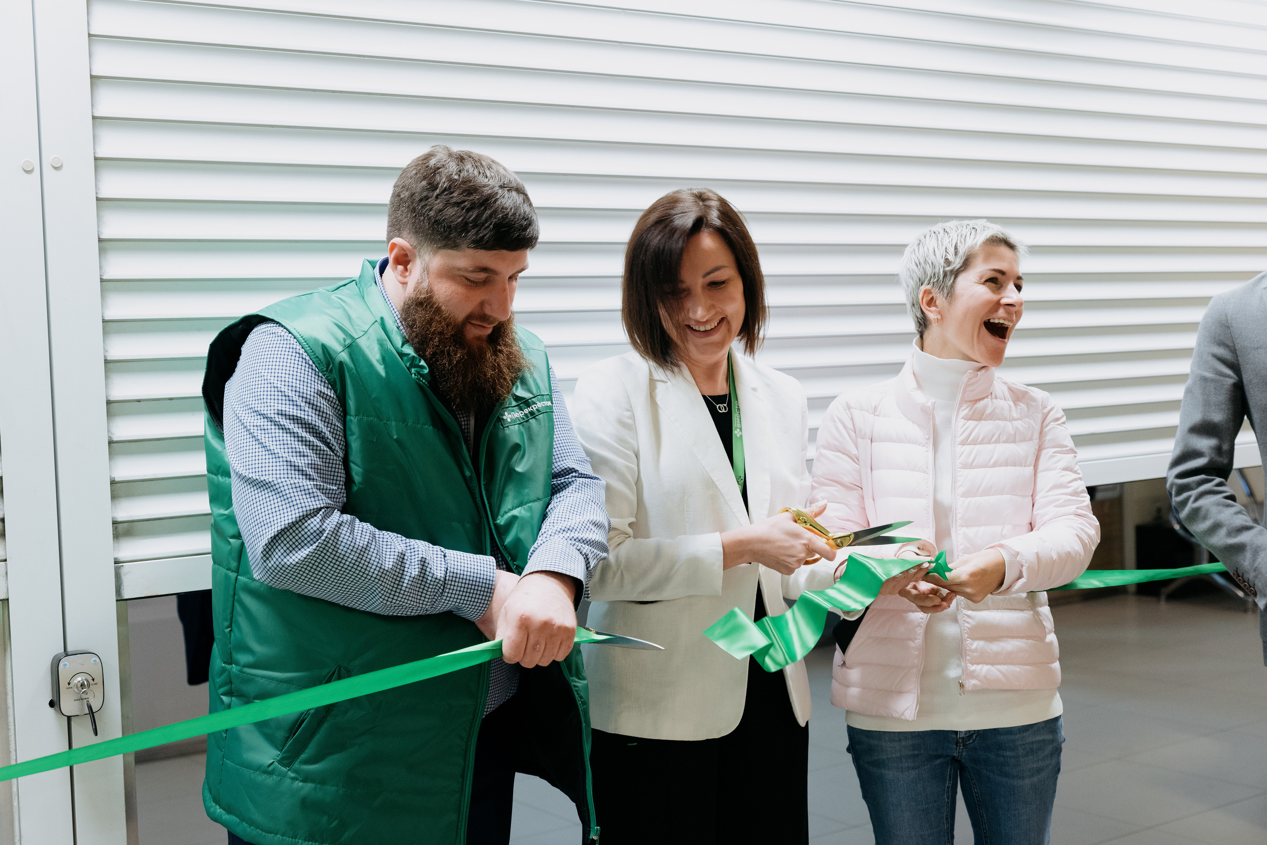 Открытие магазина Перекрёсток. Фотограф в Москве