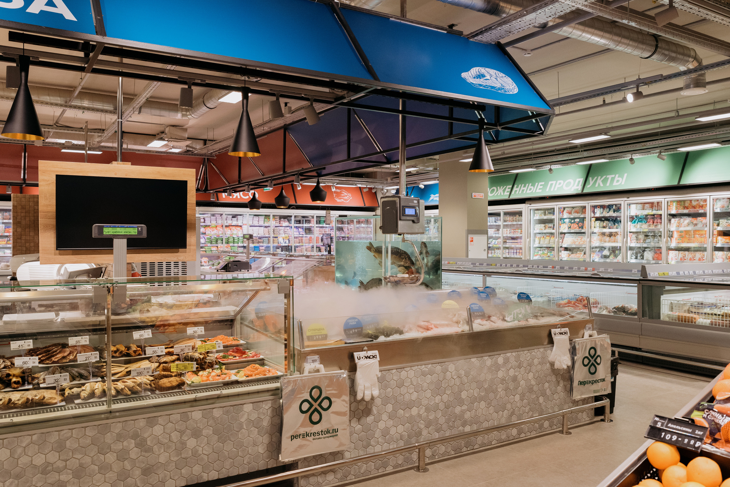 Открытие магазина Перекрёсток. Фотограф в Москве