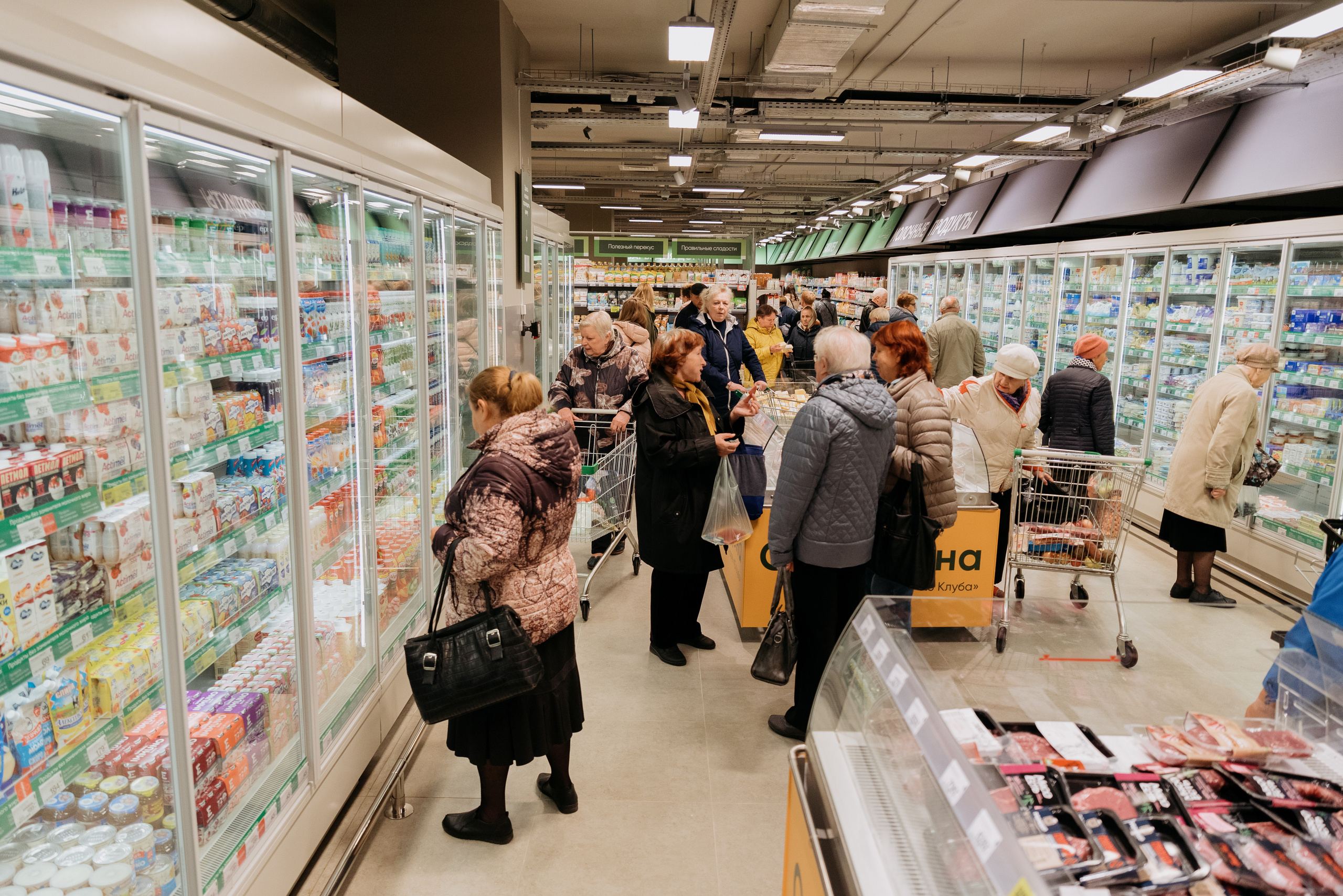 Открытие магазина Перекрёсток. Фотограф в Москве