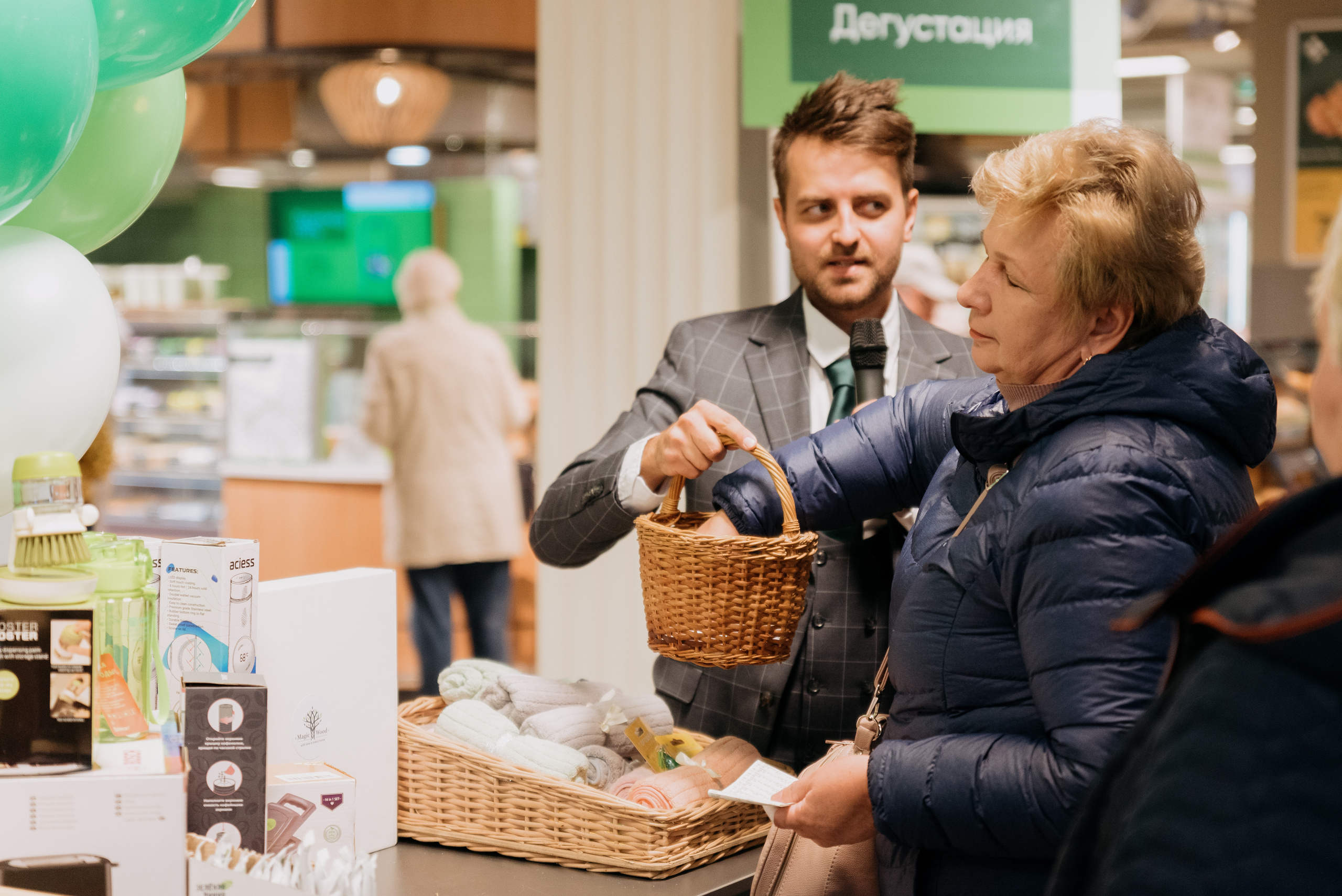 Открытие магазина Перекрёсток. Фотограф в Москве