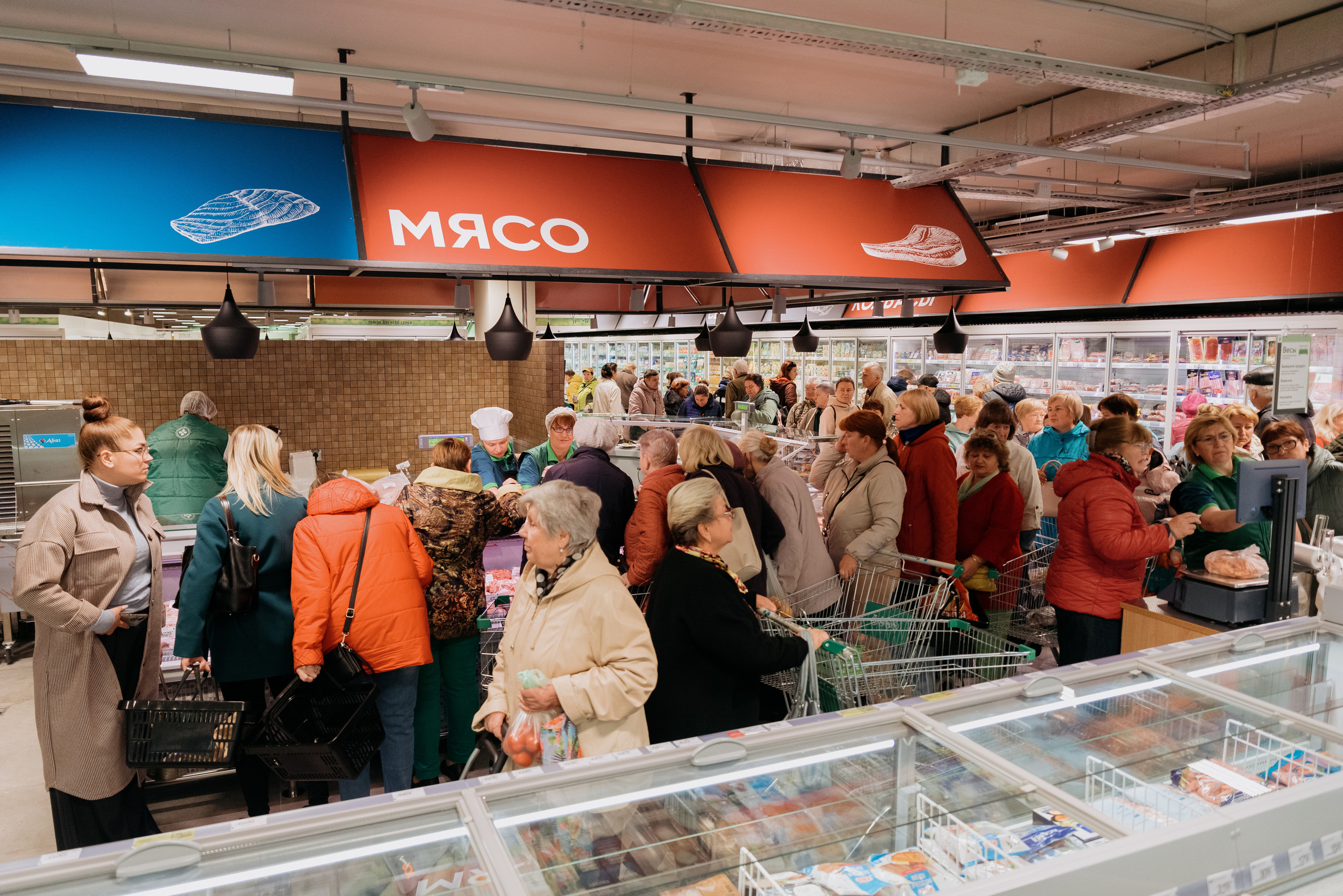 Открытие магазина Перекрёсток. Фотограф в Москве