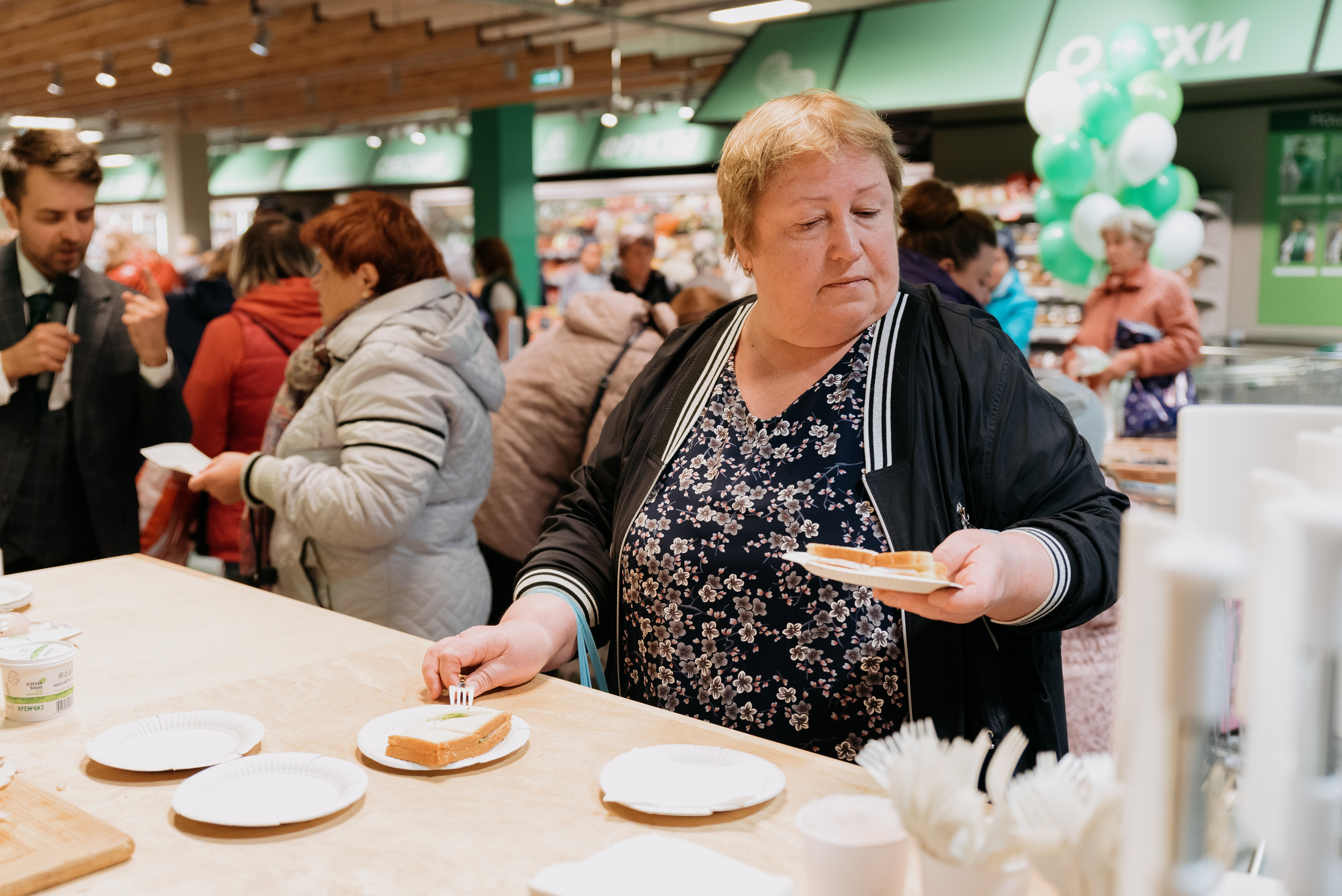 Открытие магазина Перекрёсток. Фотограф в Москве