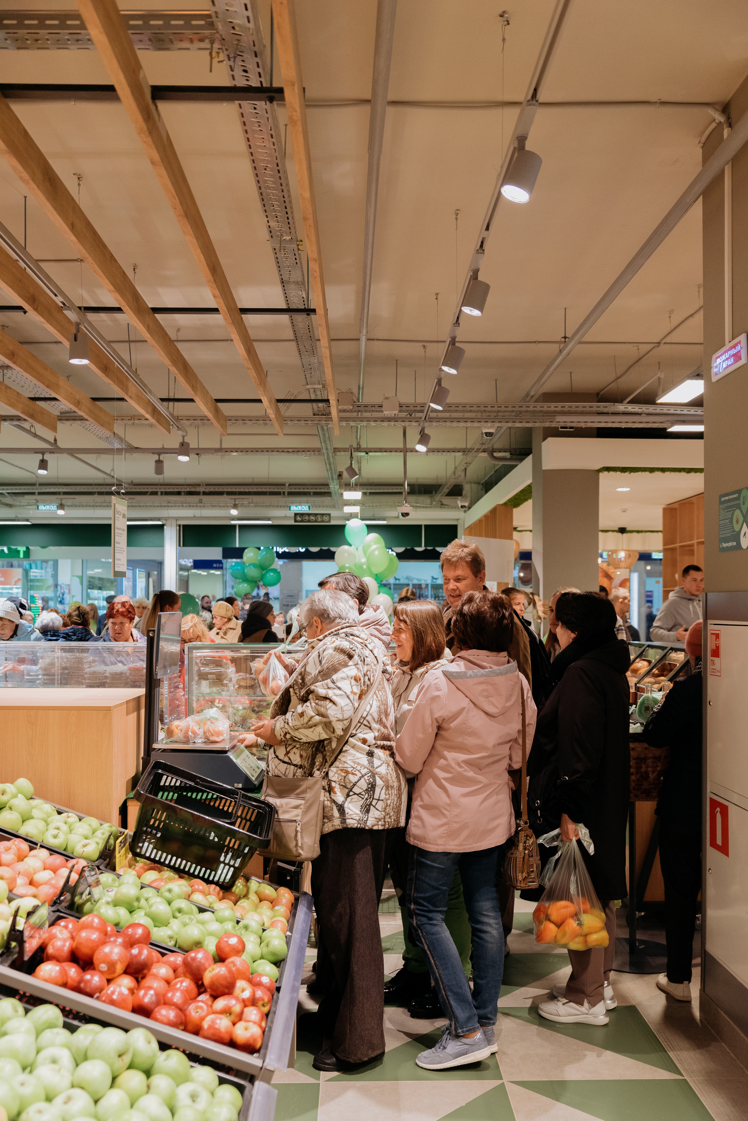 Открытие магазина Перекрёсток. Фотограф в Москве