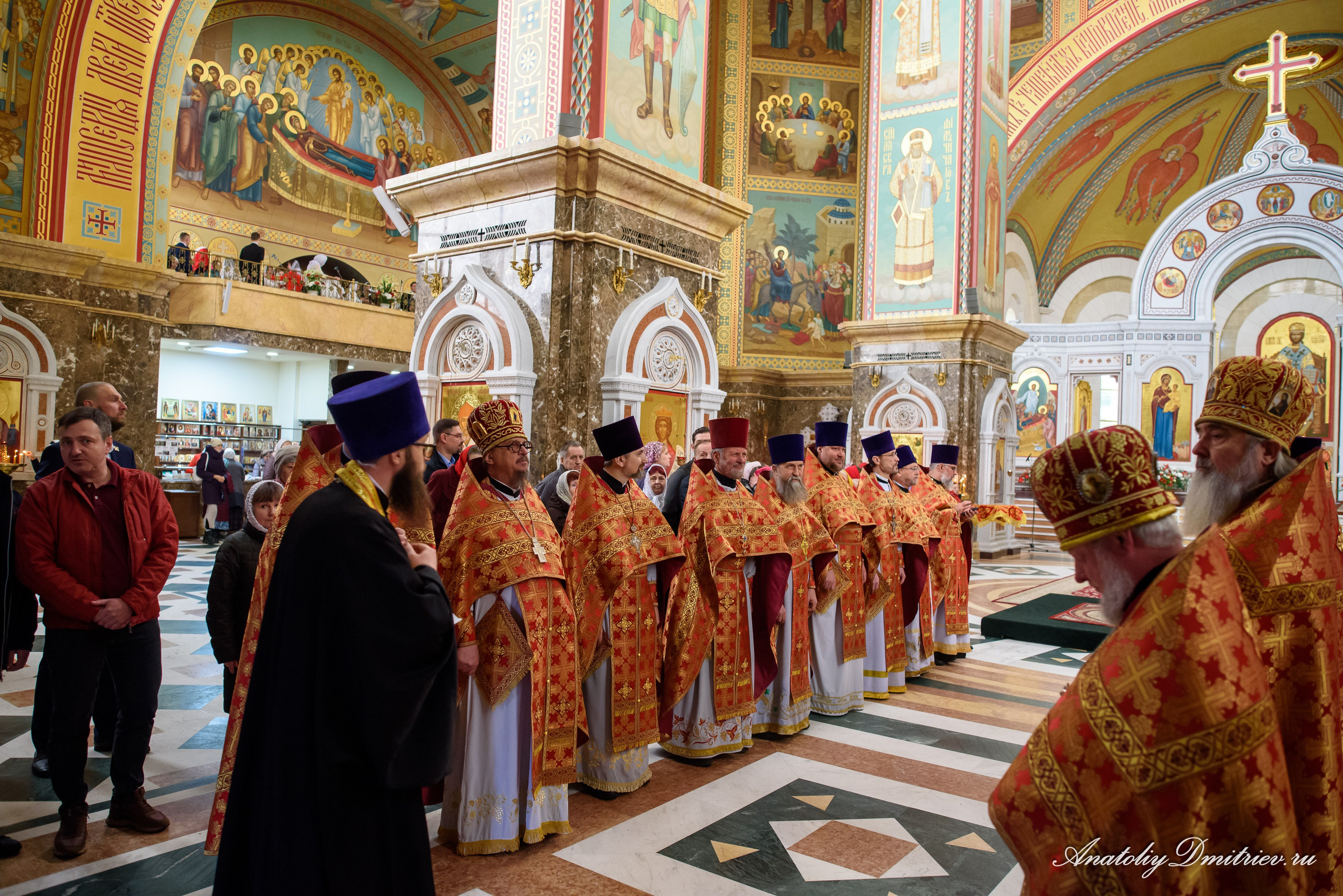 Служба на 40-летие Калининградской епархии. Фотограф  Крещения и Венчания Калининград