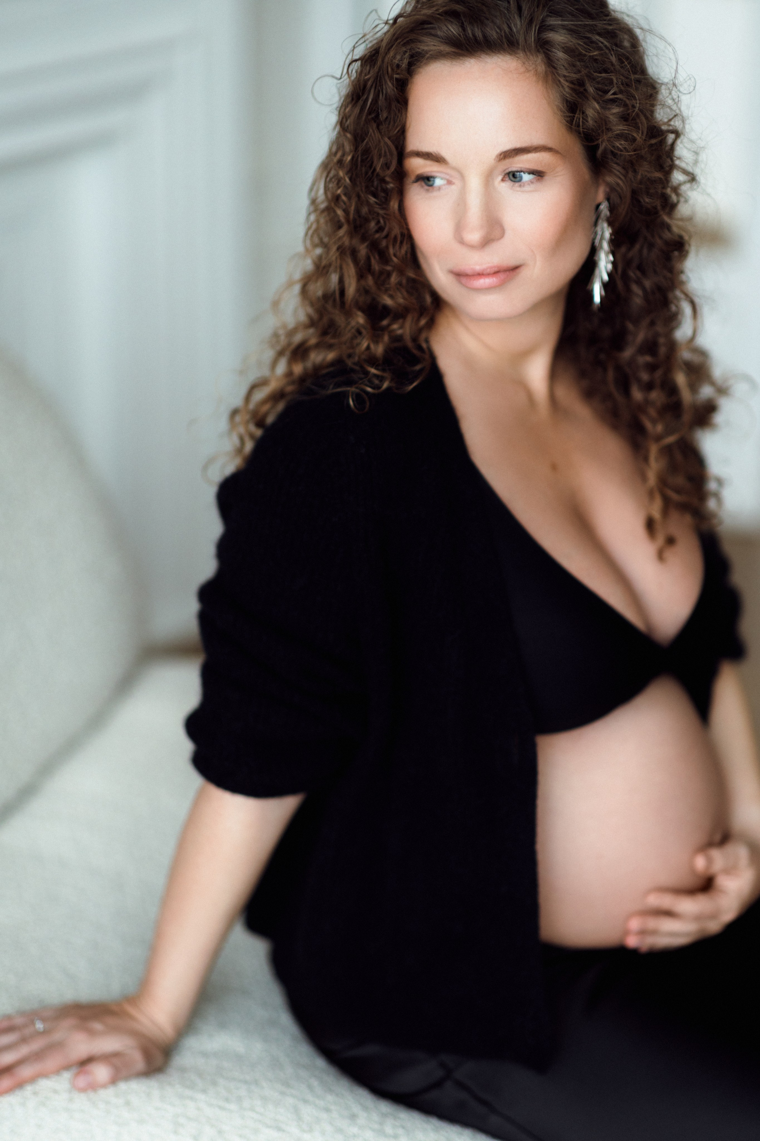 Семейная съемка первой беременности. Света Полетаева Москва