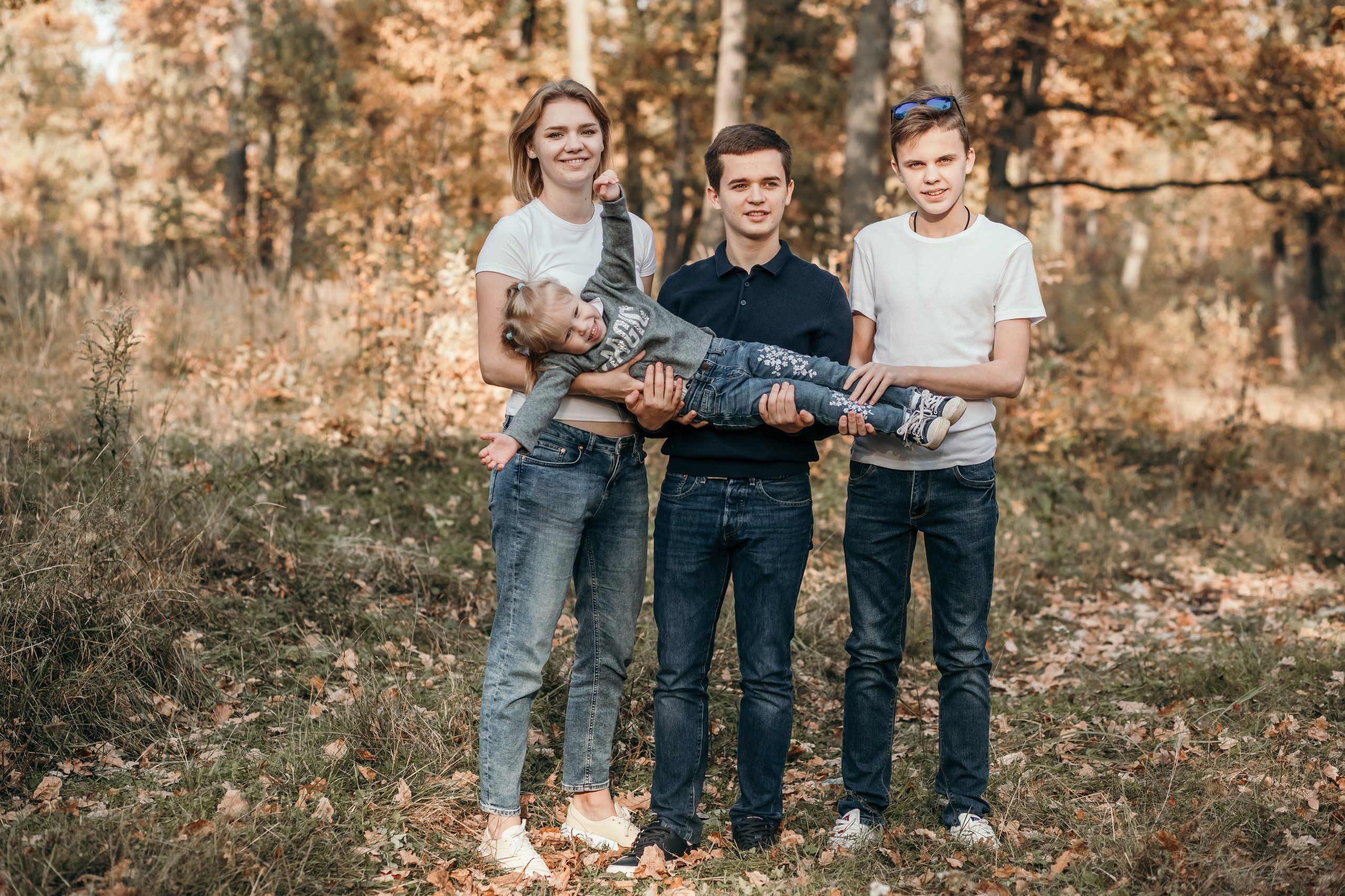 Съемка большой семьи. Екатерина Крапивина фотограф церковных Таинств в Нижний Новгороде