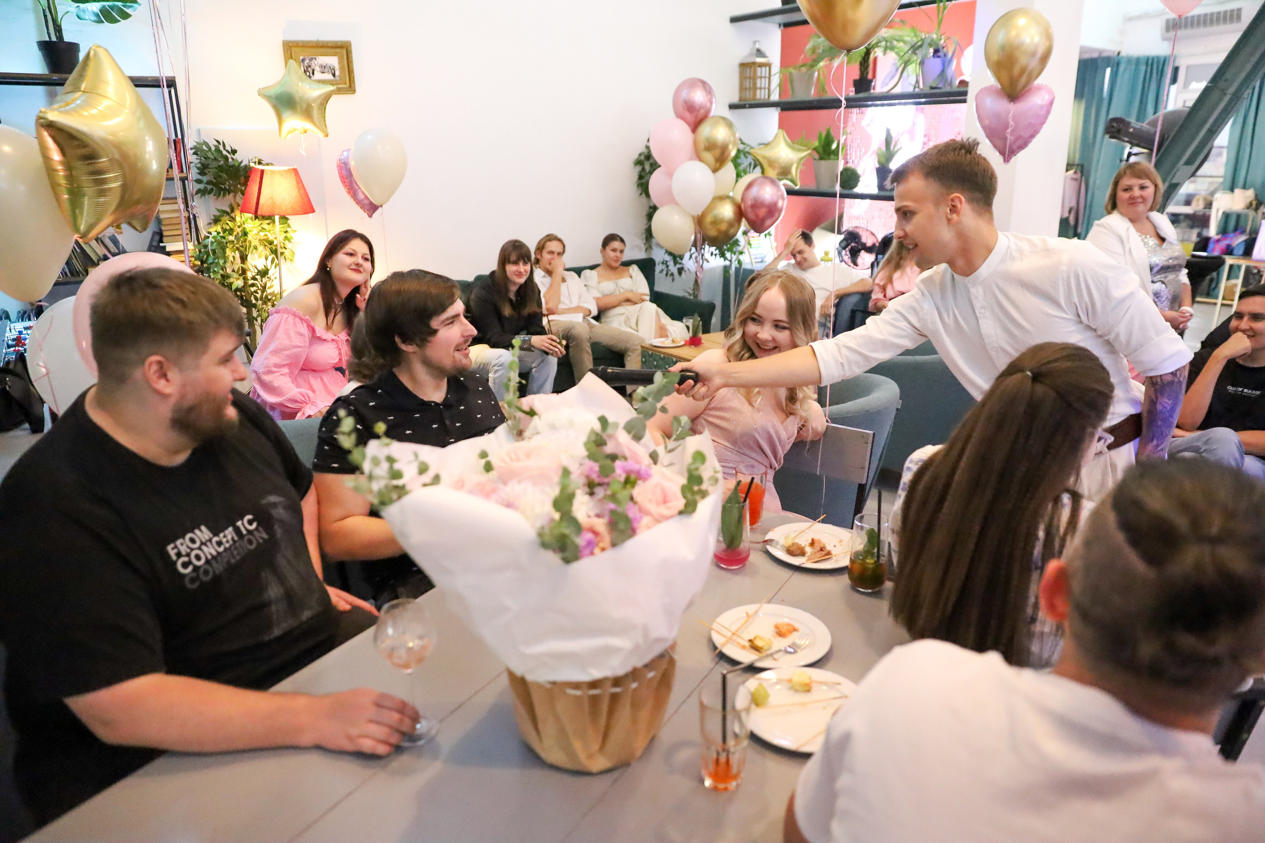 День рождения Марины. Фотограф мероприятий Ирина Каширина