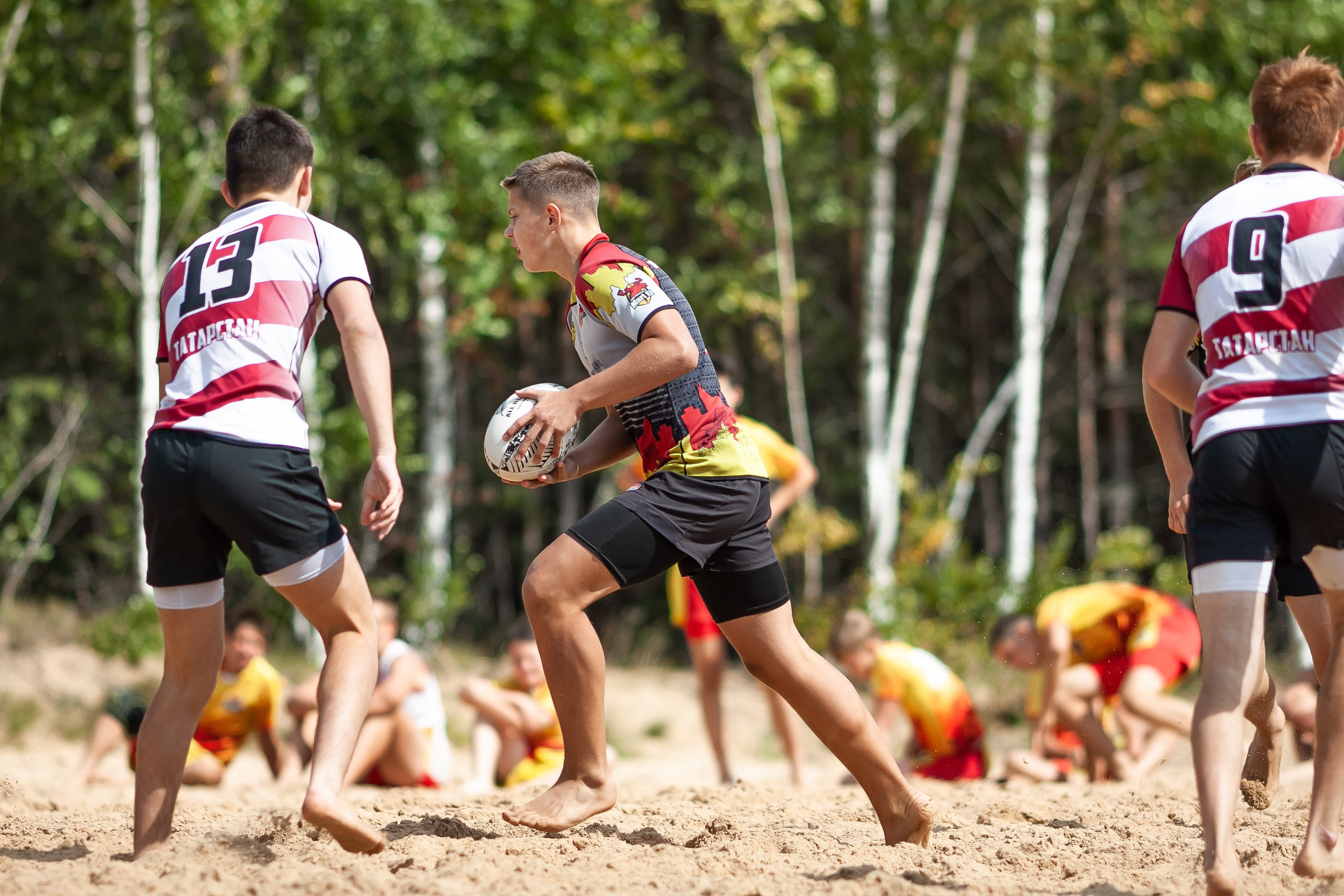 «Кубок «Молота» по пляжному Регби. Фотография