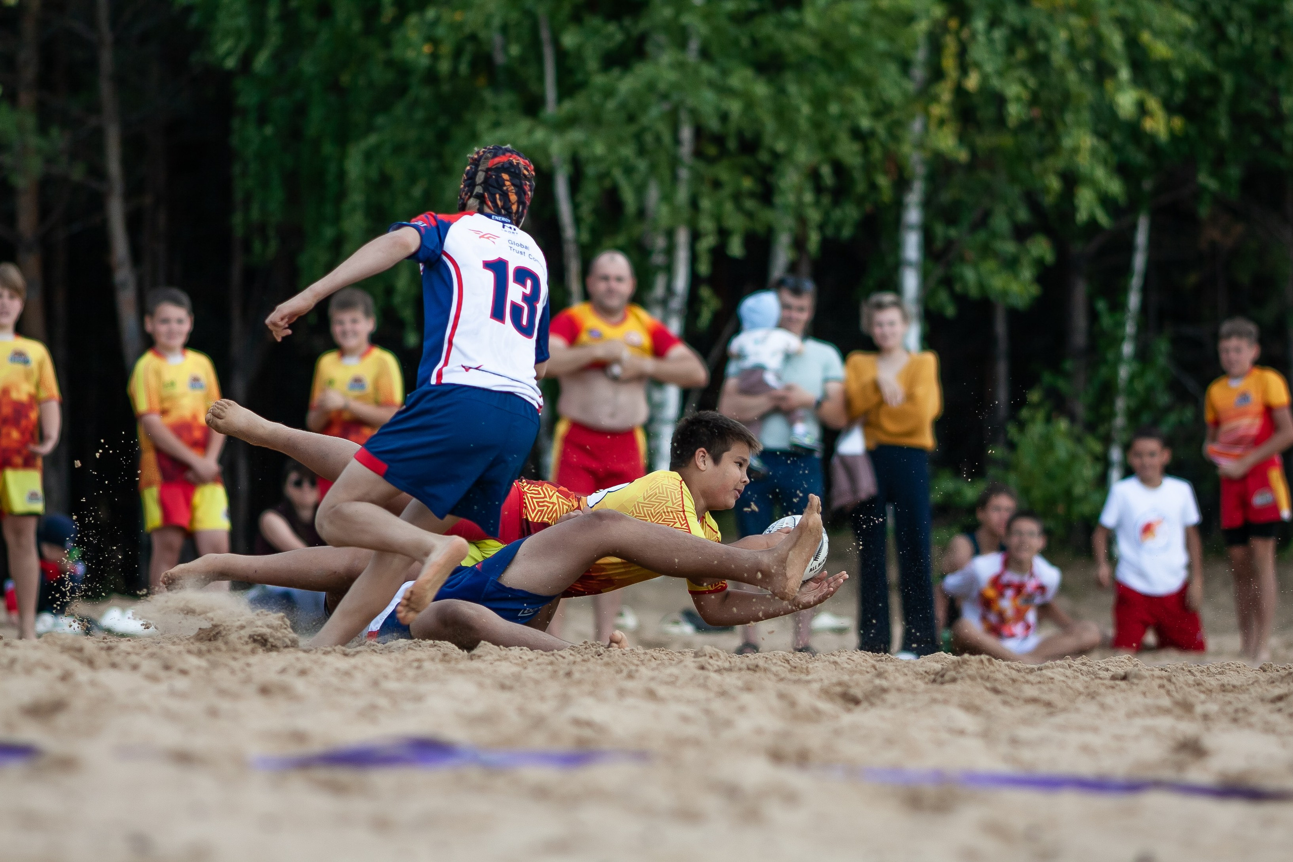 «Кубок «Молота» по пляжному Регби. Фотография