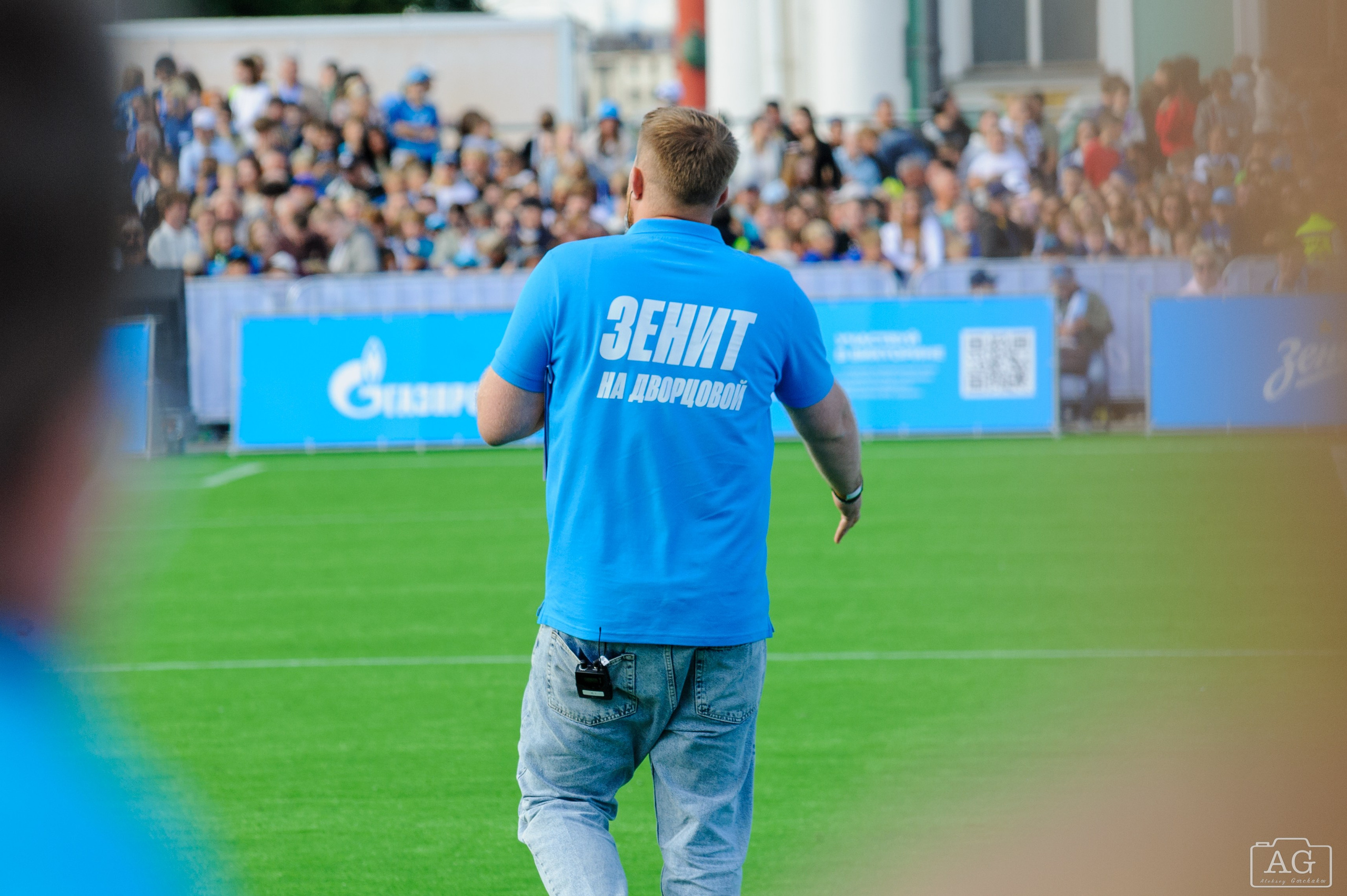 Открытая тренировка ФК «Зенит». Алексей Горчаков. Фотограф на ваш праздник