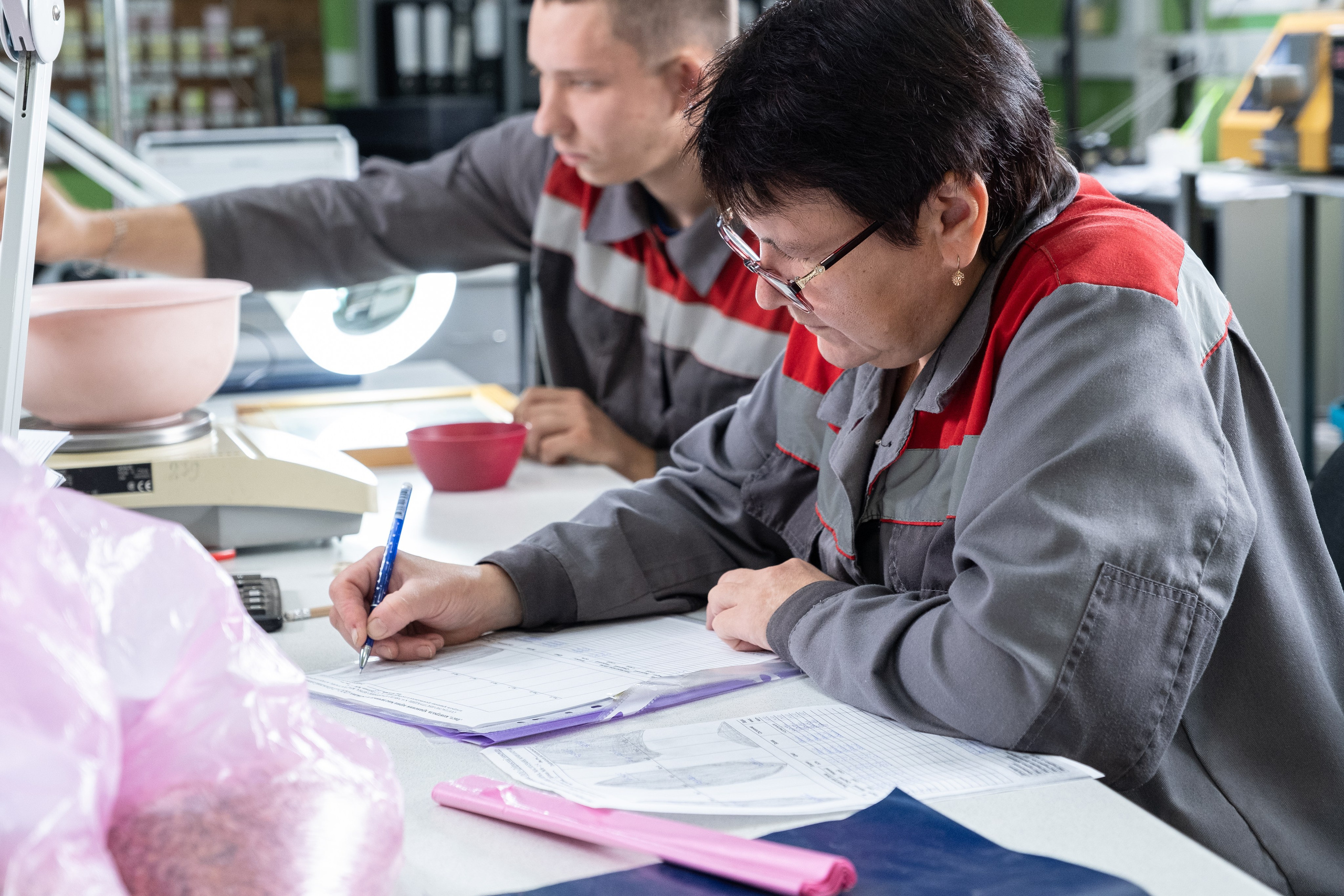 Лаборатория на Добринском элеваторе