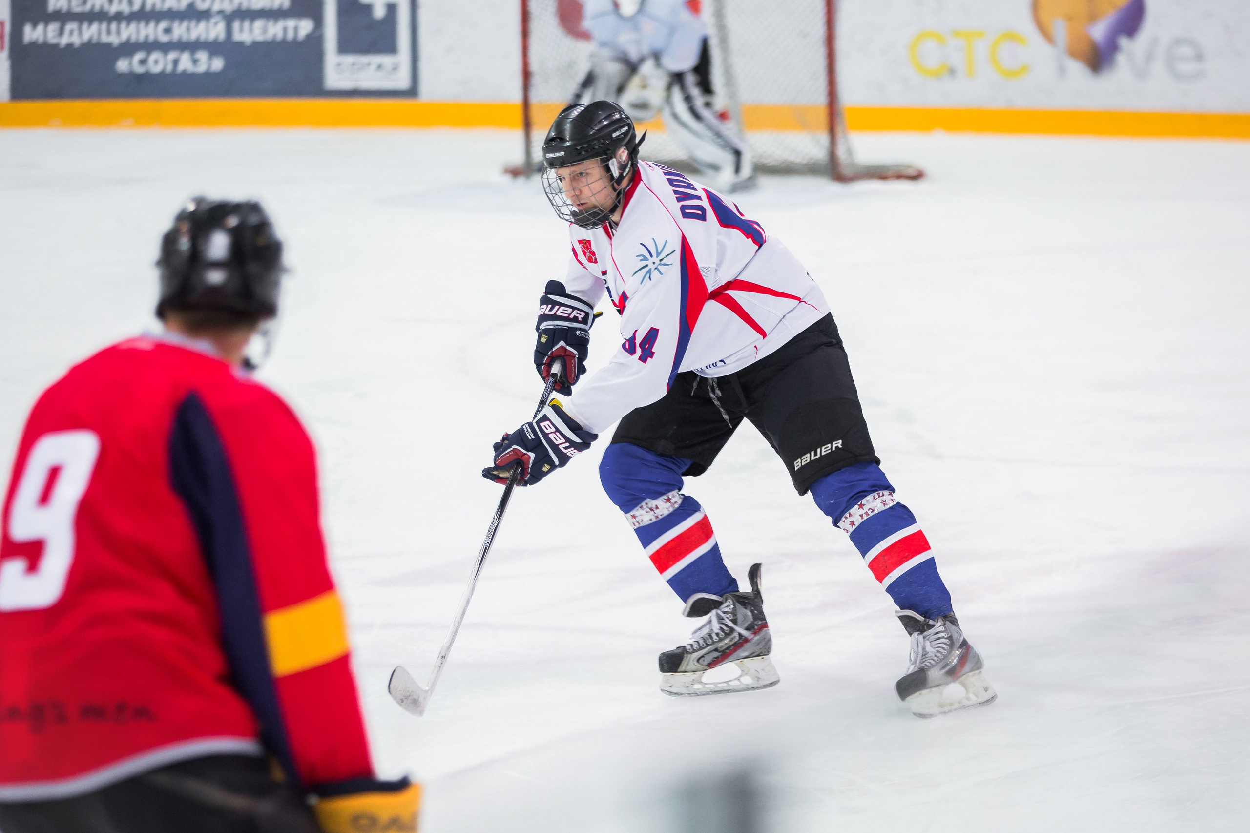 Хоккей для «Work&Sport». Снимаю съемки