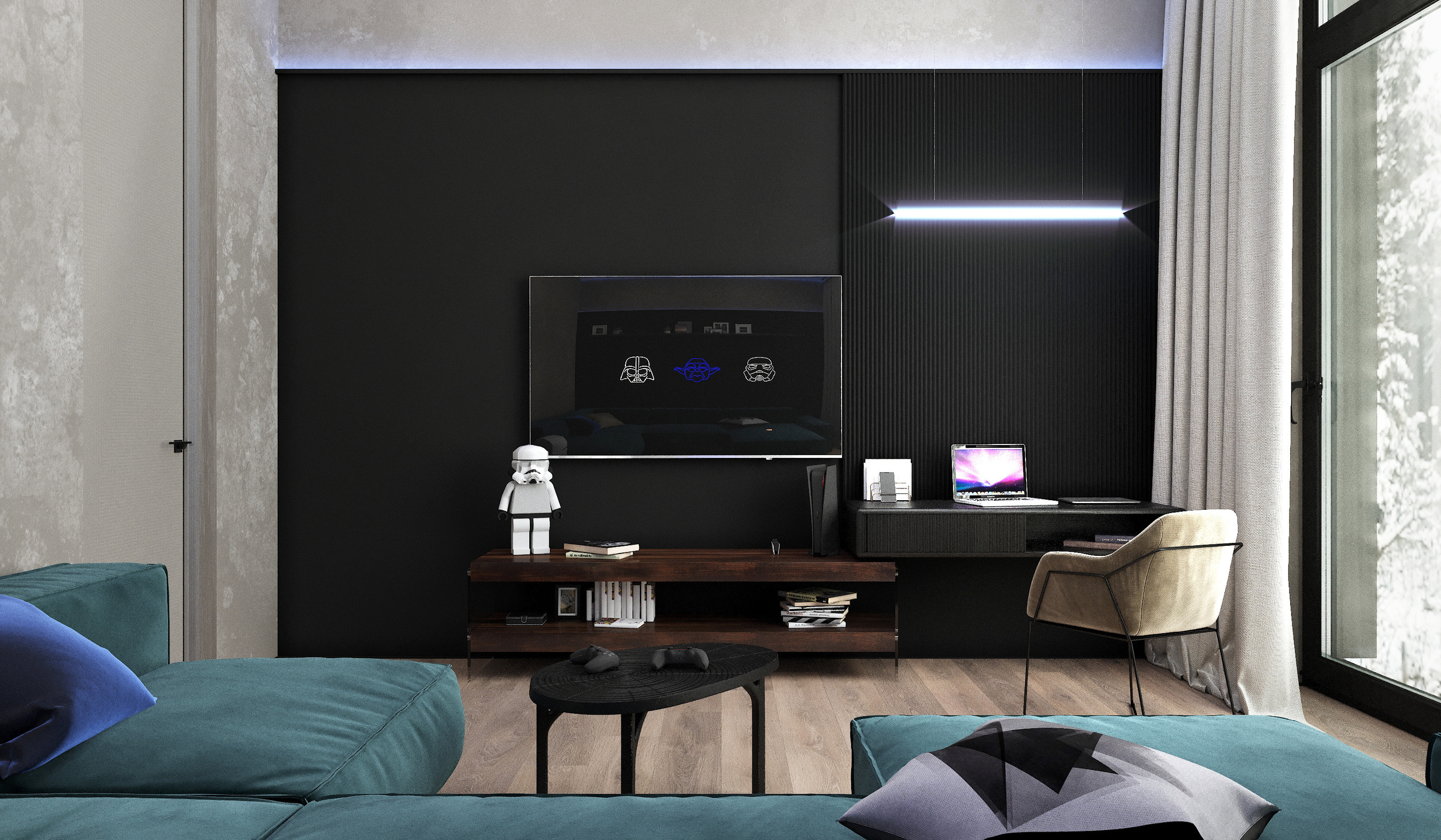 Дизайн-проект дома д. Новополье. Дизайнер интерьера квартир и частных домов