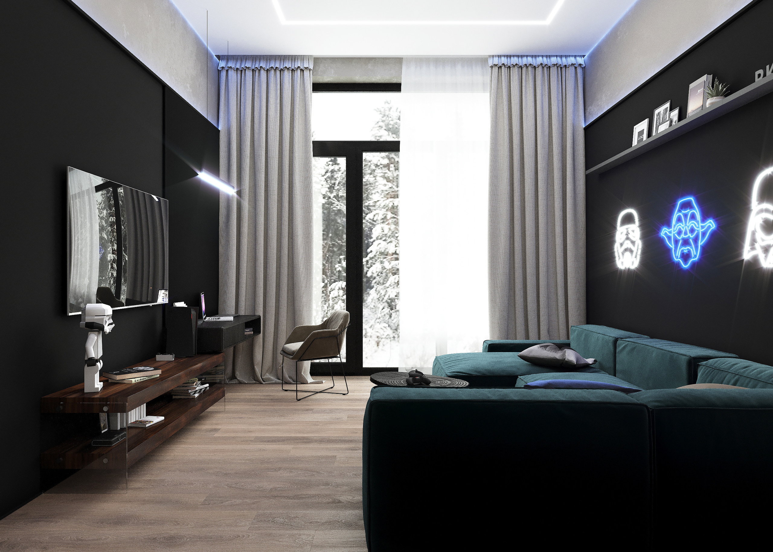 Дизайн-проект дома д. Новополье. Дизайнер интерьера квартир и частных домов