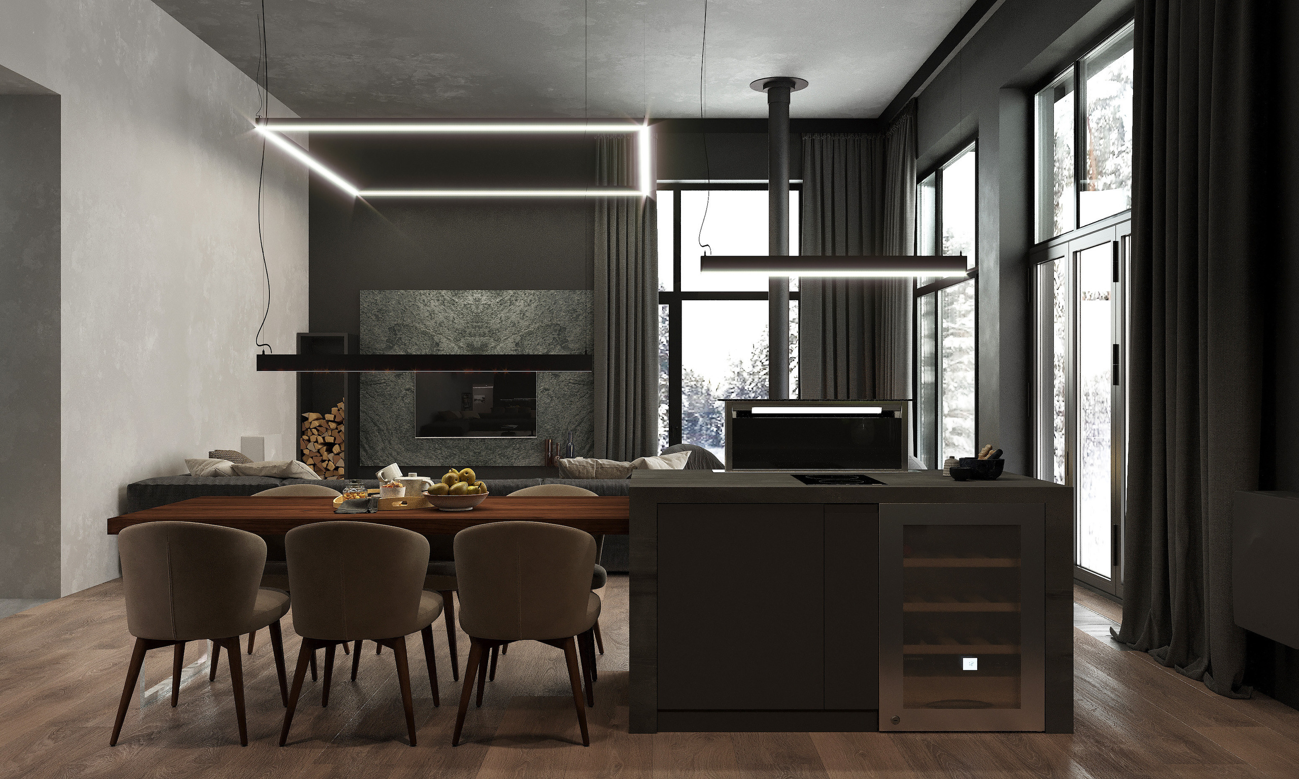 Дизайн-проект дома д. Новополье. Дизайнер интерьера квартир и частных домов