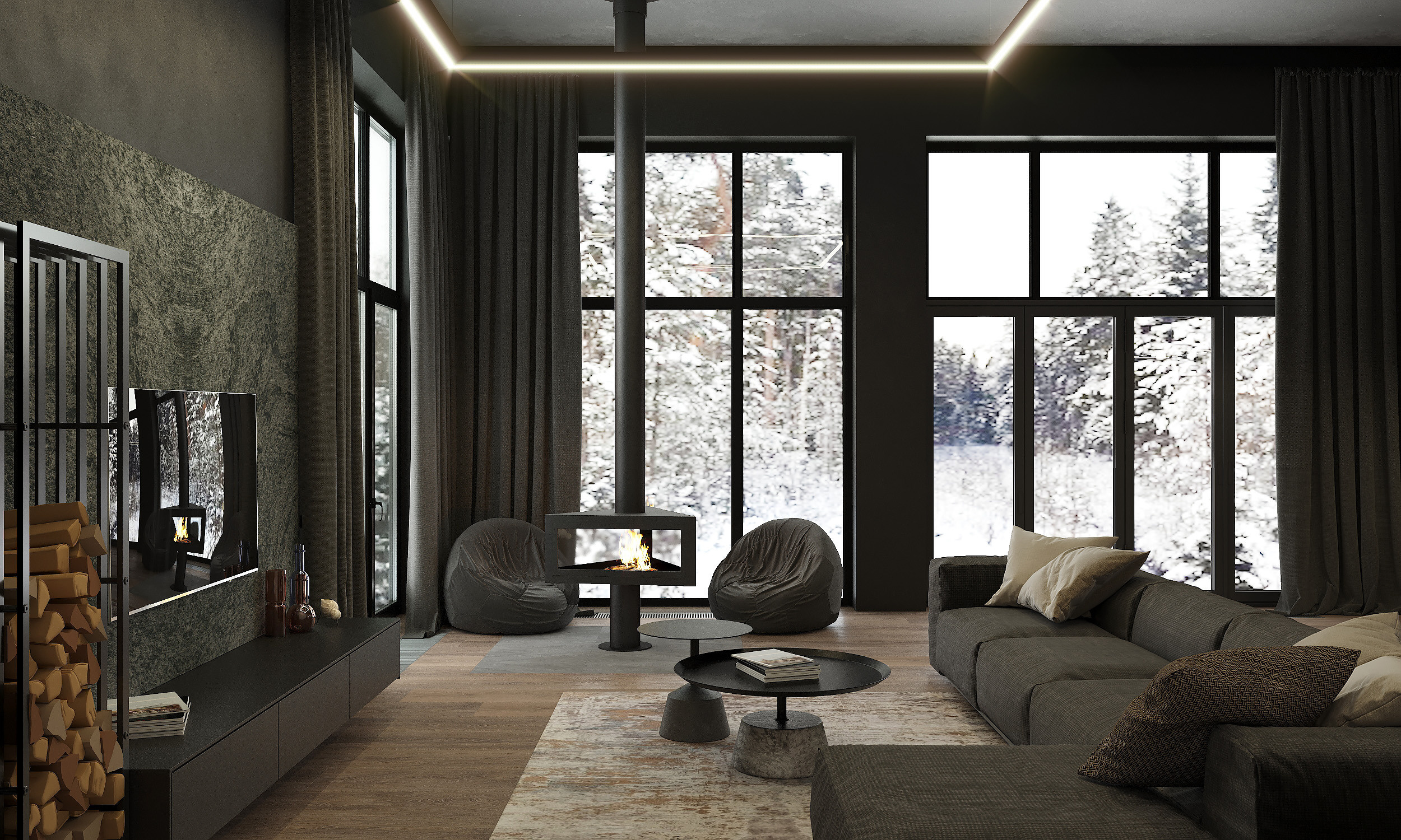 Дизайн-проект дома д. Новополье. Дизайнер интерьера квартир и частных домов