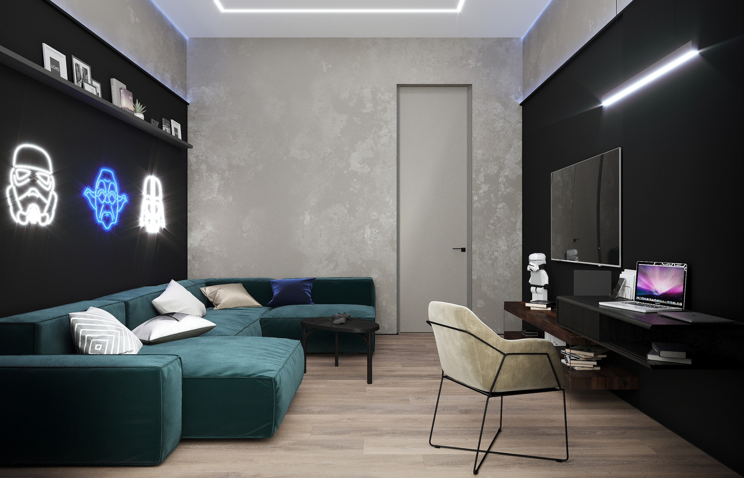 Дизайн-проект дома д. Новополье. Дизайнер интерьера квартир и частных домов