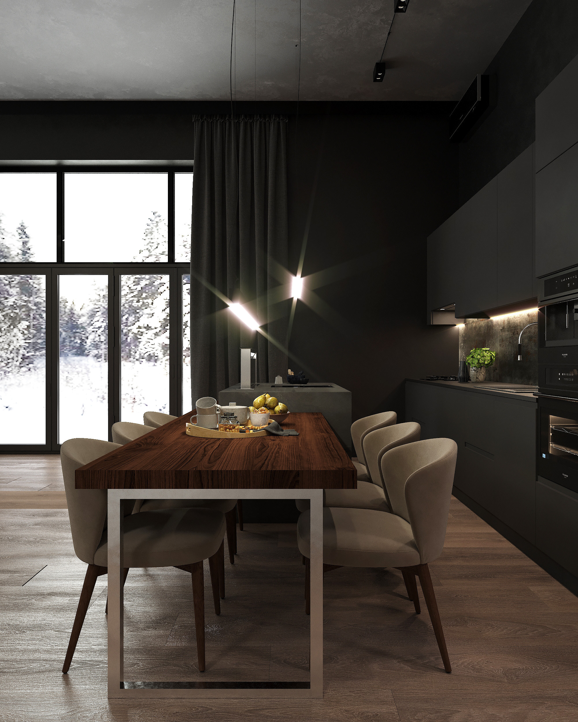 Дизайн-проект дома д. Новополье. Дизайнер интерьера квартир и частных домов