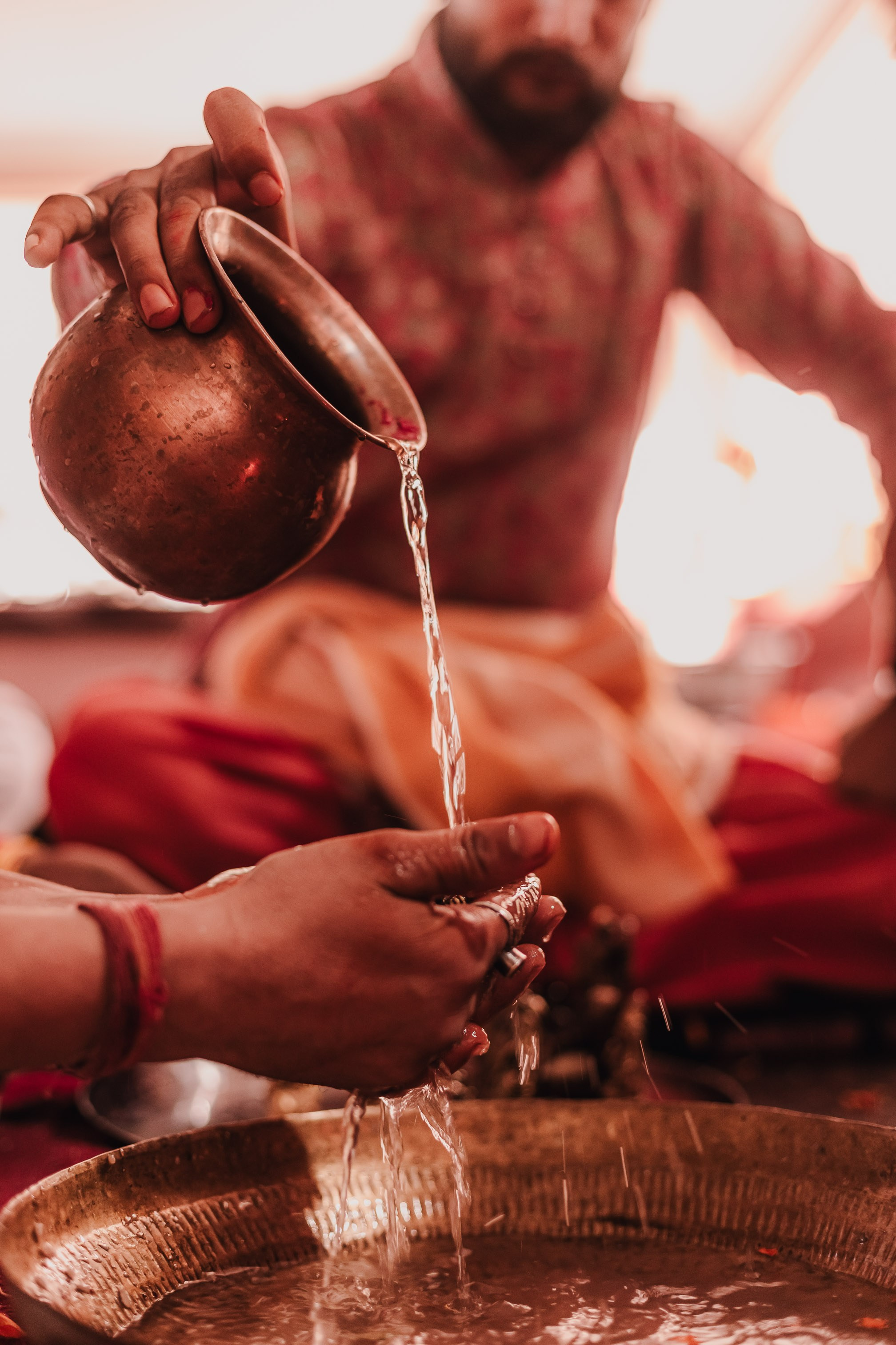 Lakshmi pooja in India. Mariam Bagdasaryan