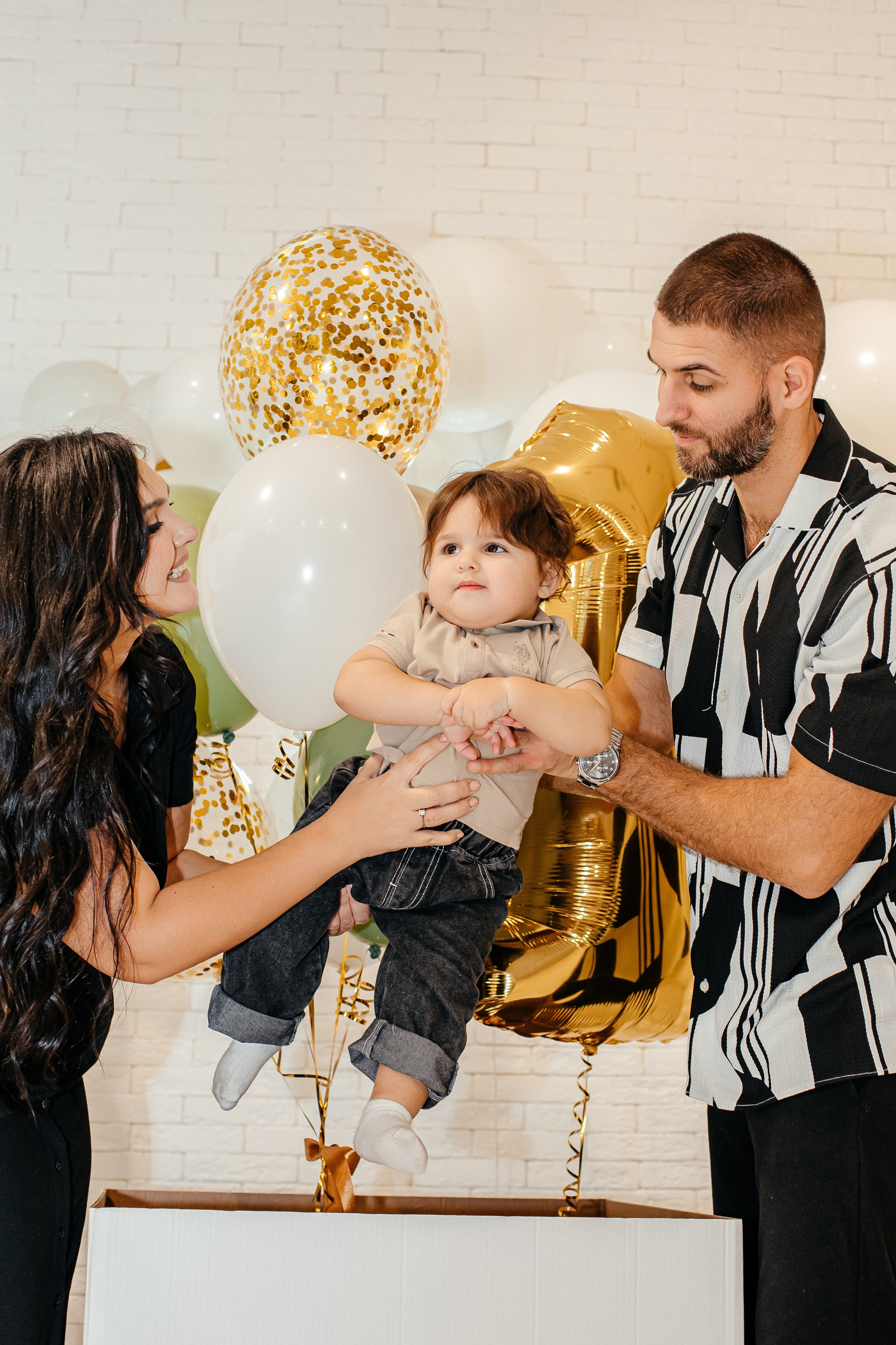 Камилю 1 годик — студия. Elena Sova — семейный и женский фотограф в Санкт-Петербурге
