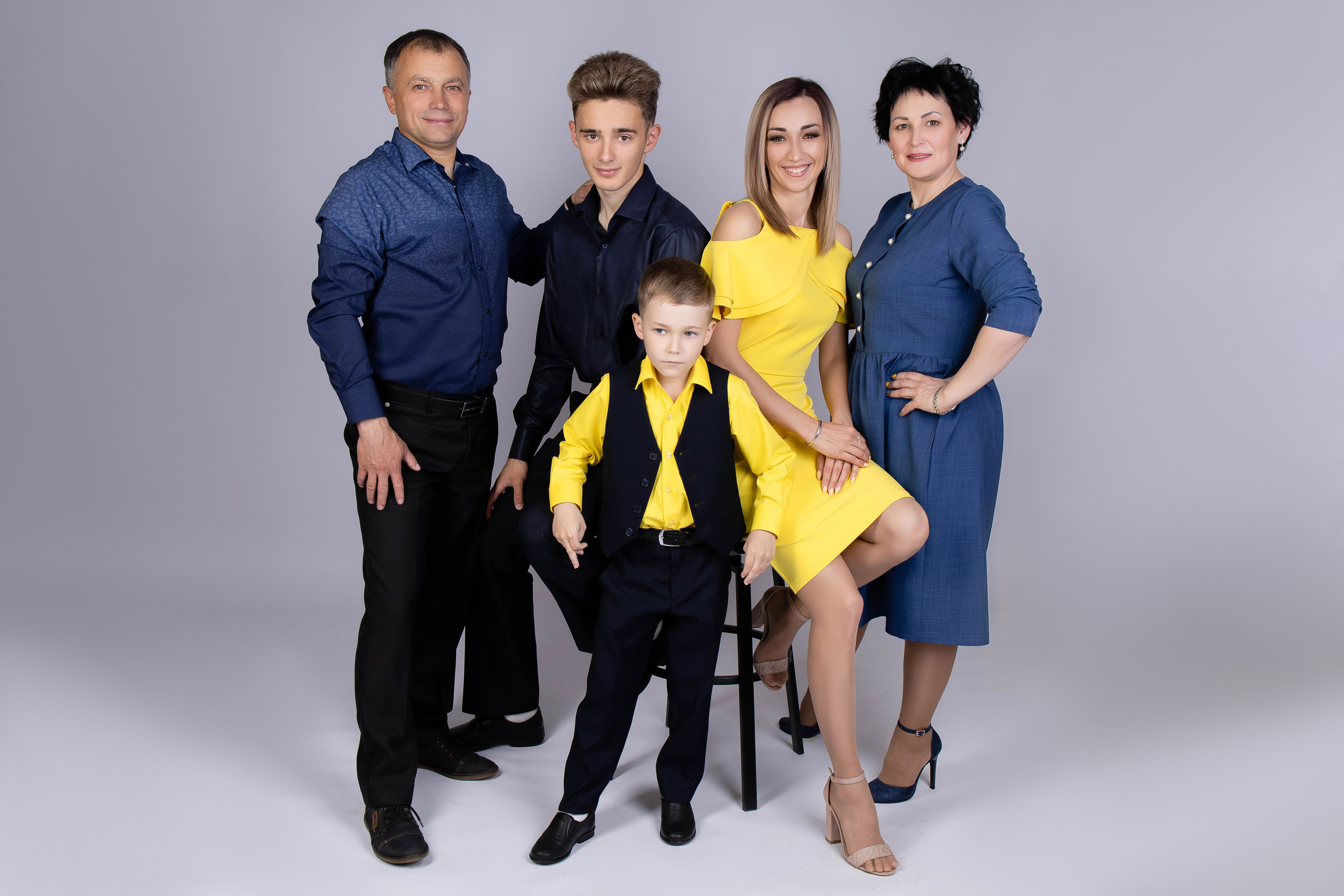 София с семьей