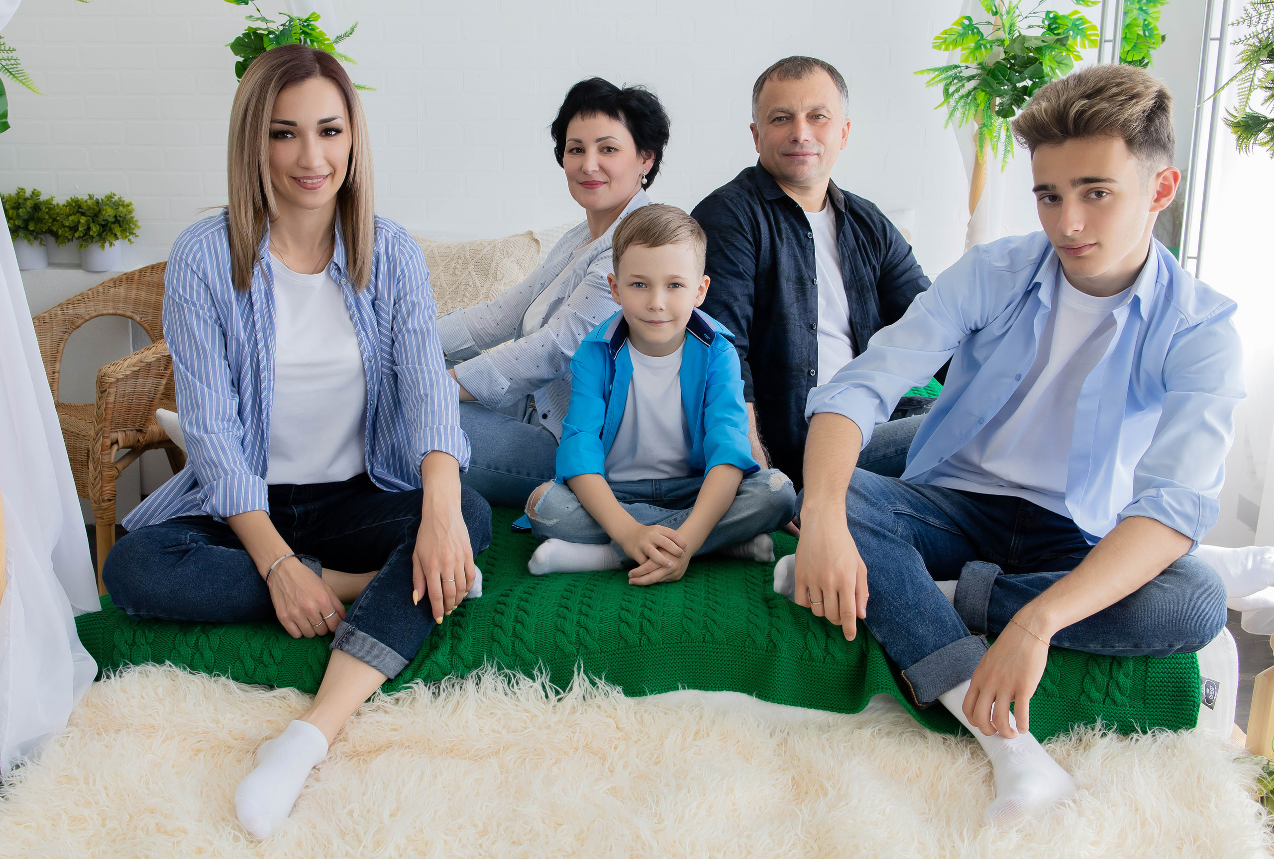 София с семьей