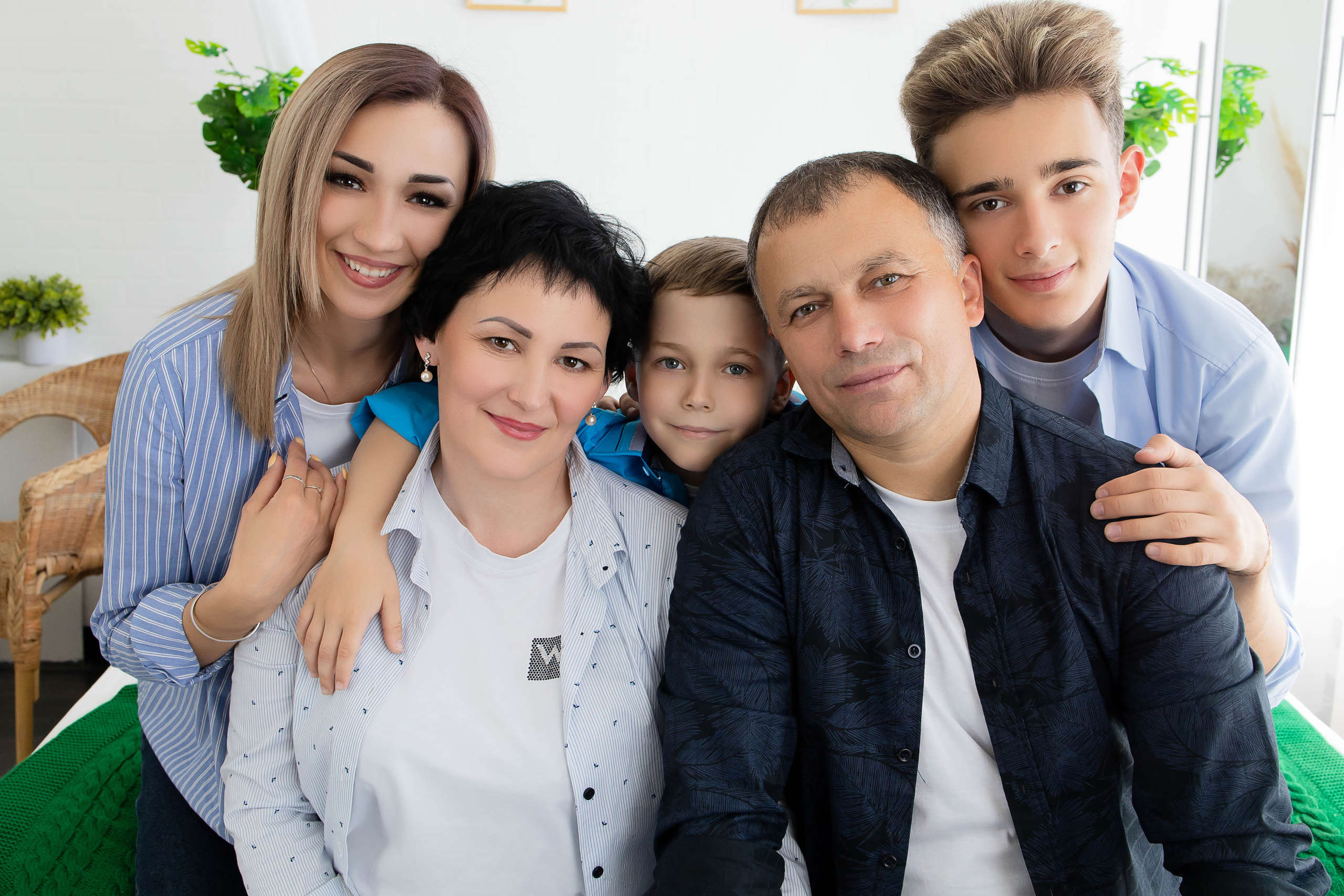 София с семьей