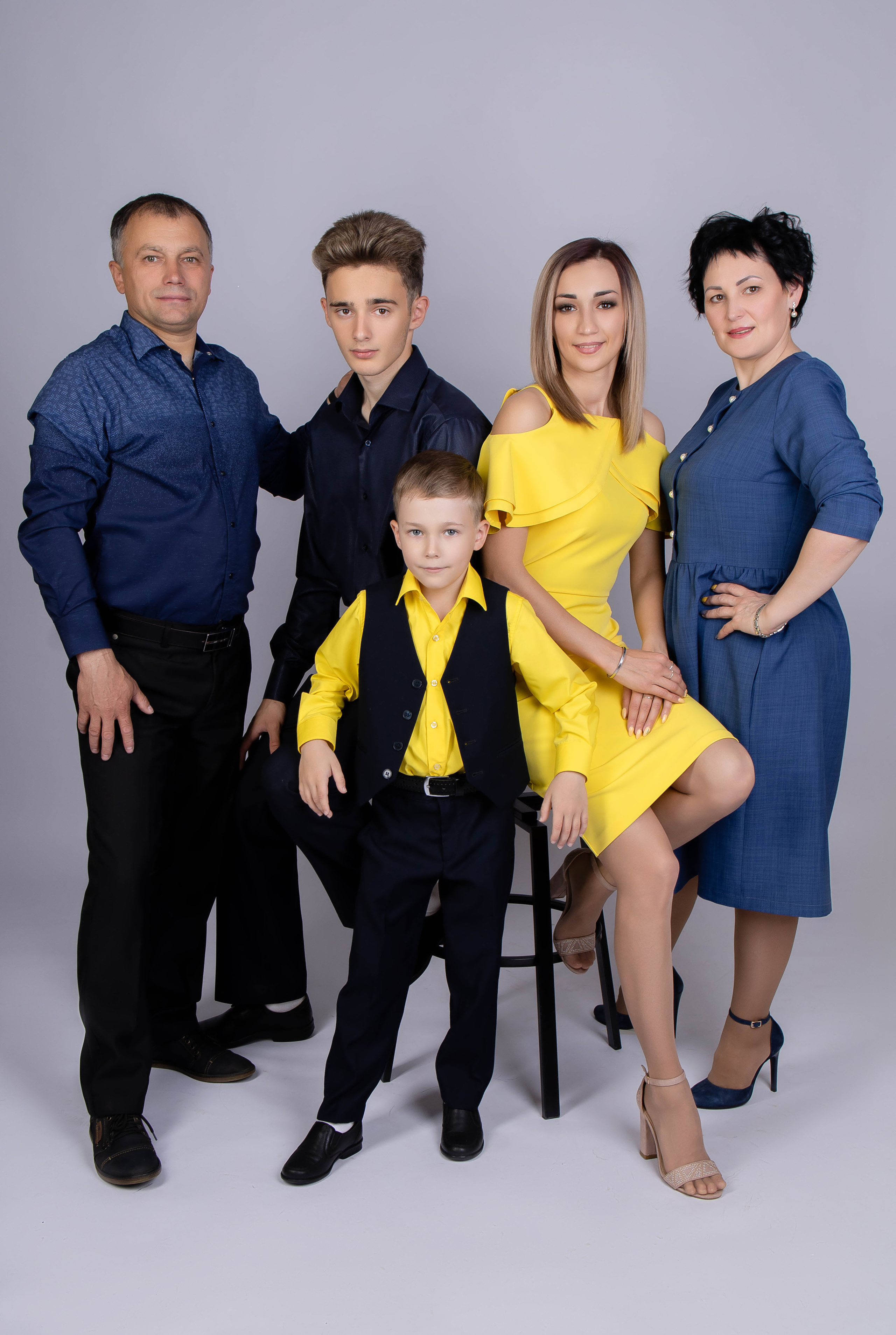 София с семьей