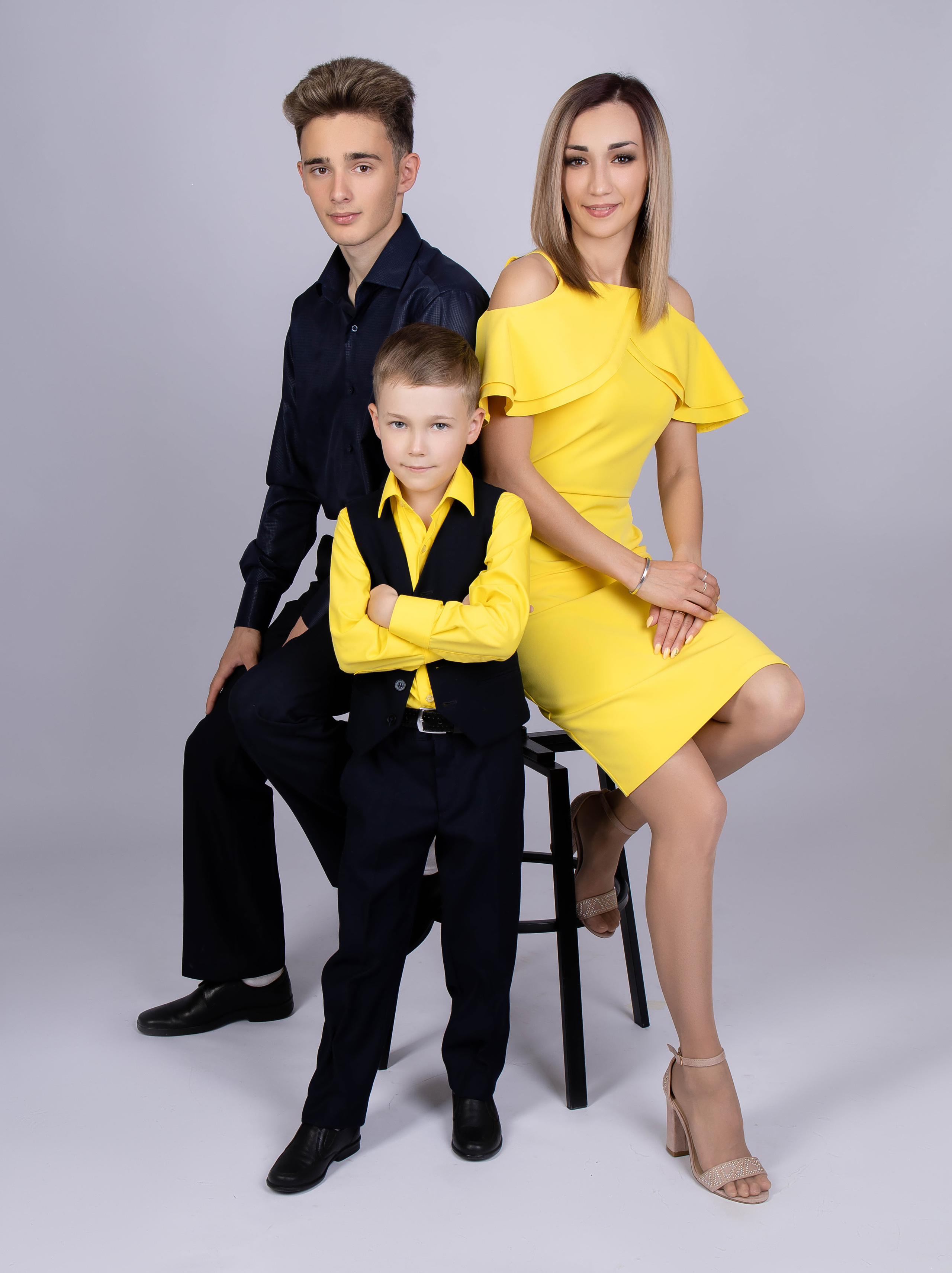 София с семьей