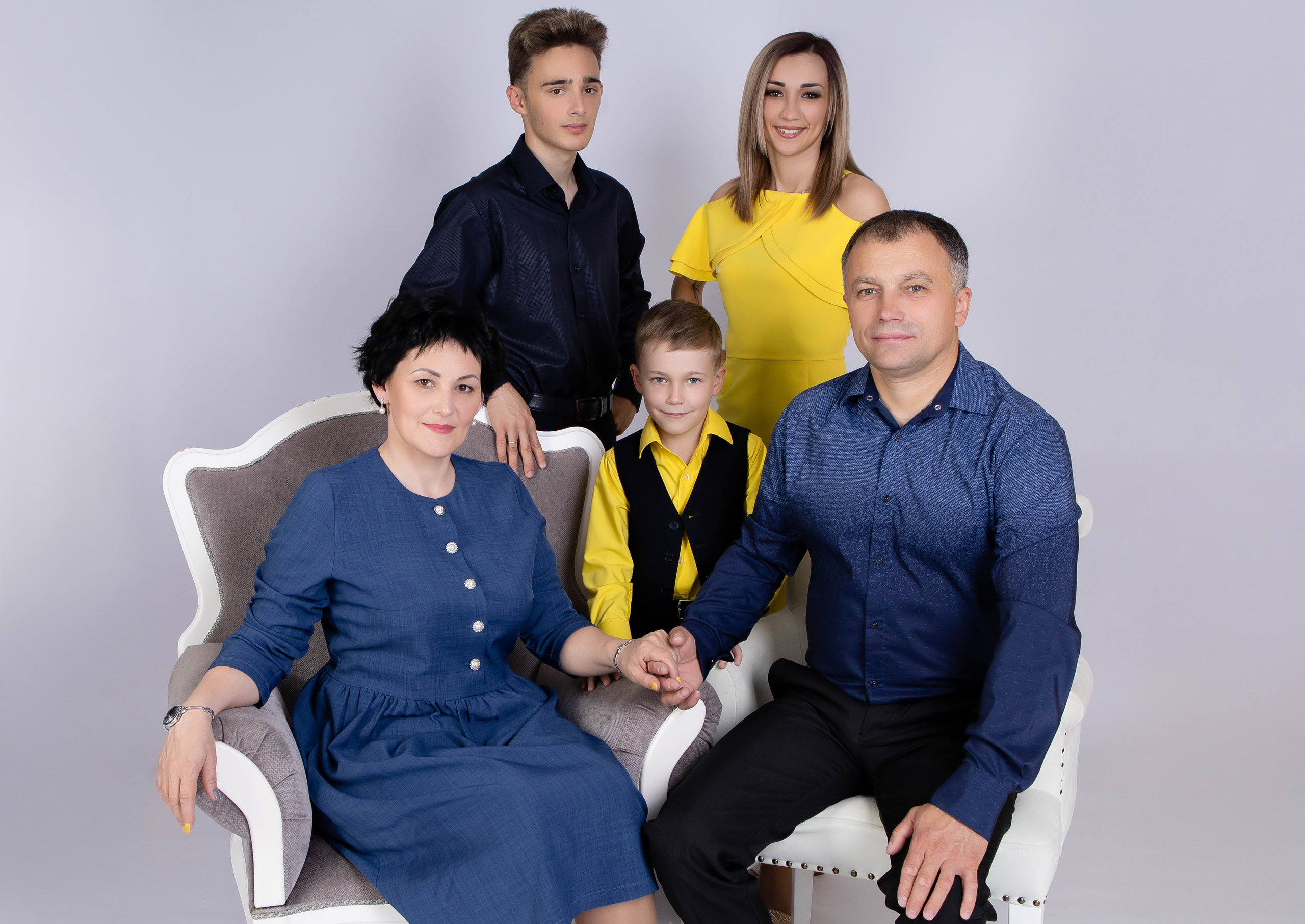 София с семьей