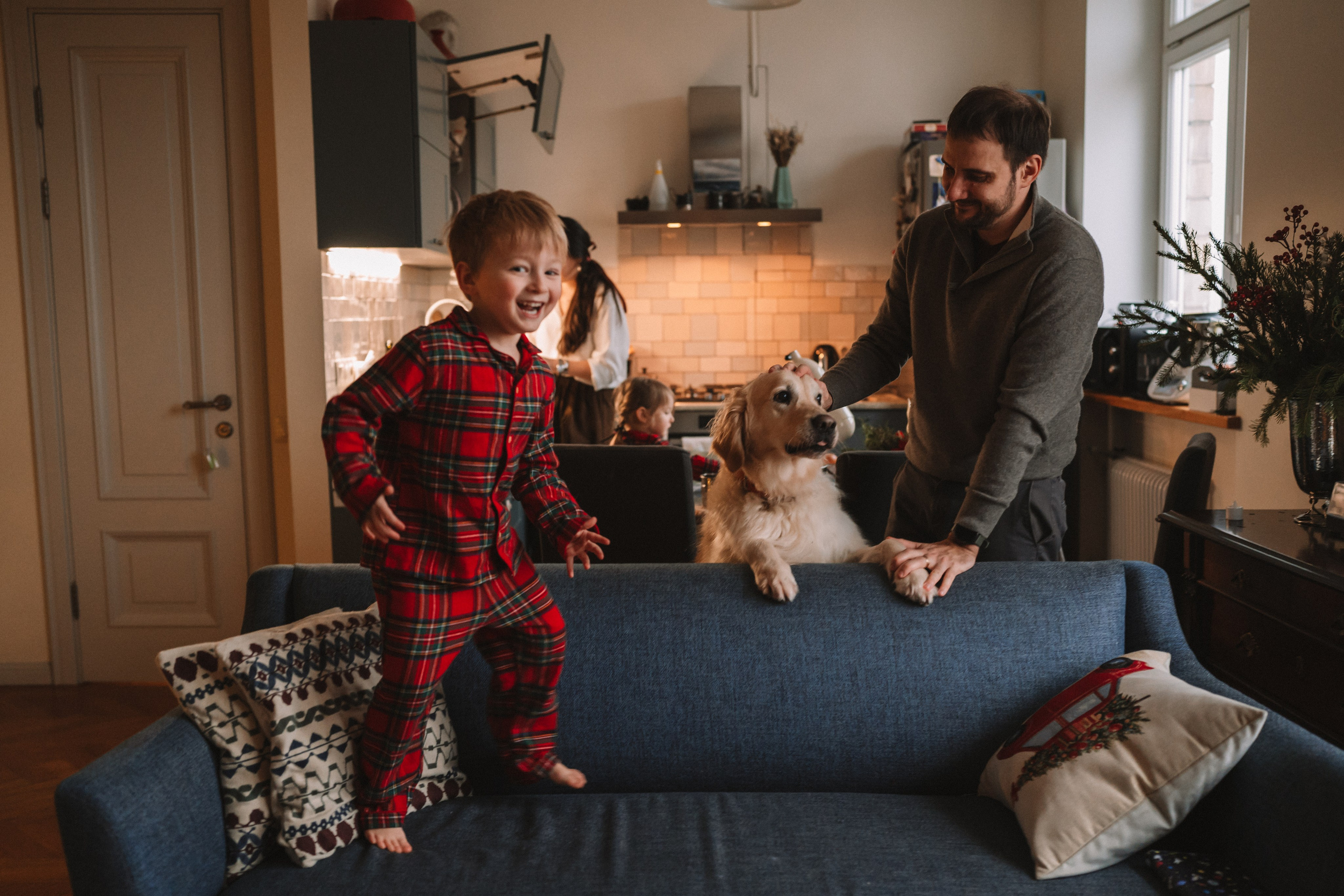 Маша, Сережа, Ариша и Гриша. Семейный фотограф Валерия Фабричникова, Москва