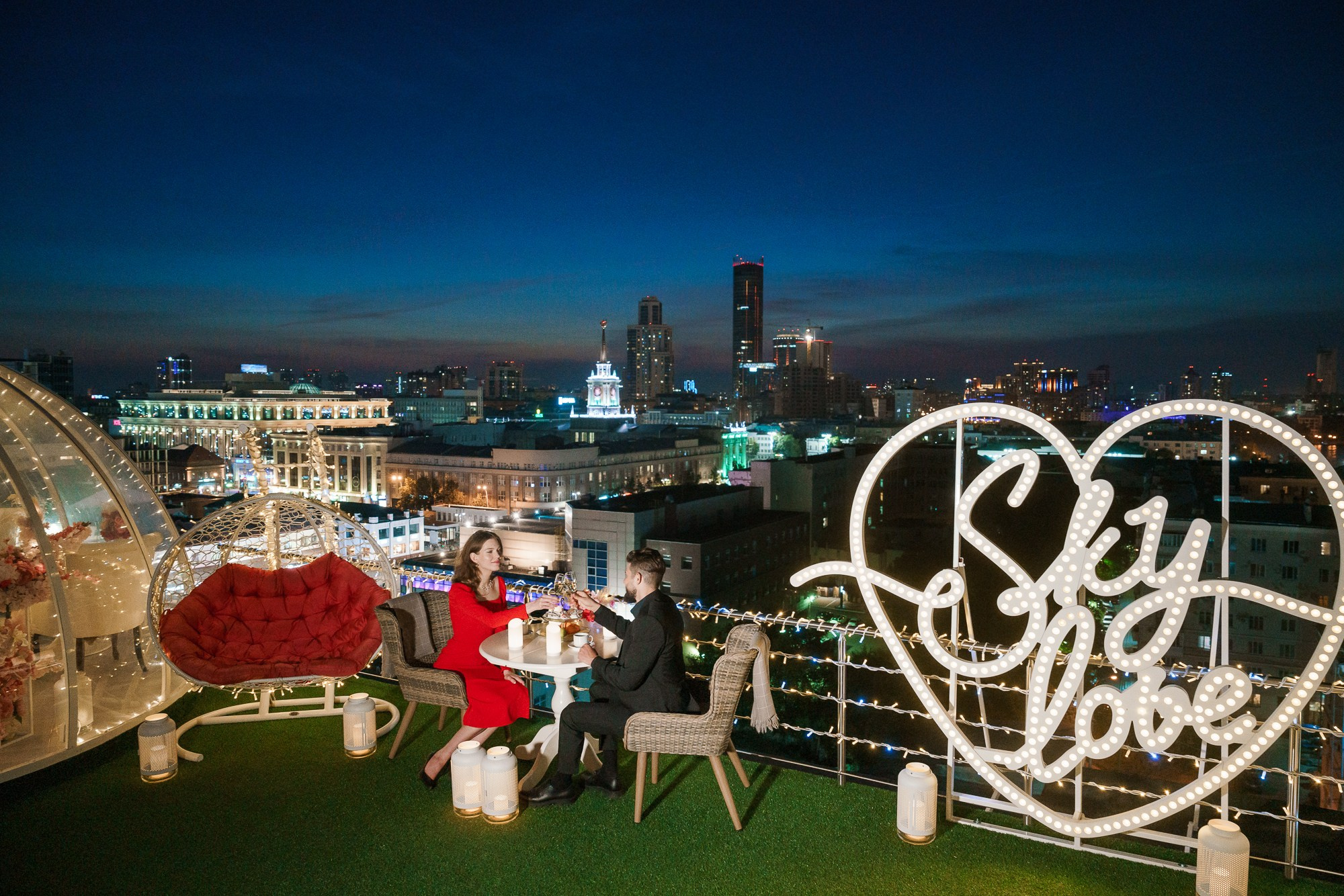 Проект «Свидание на крыше»