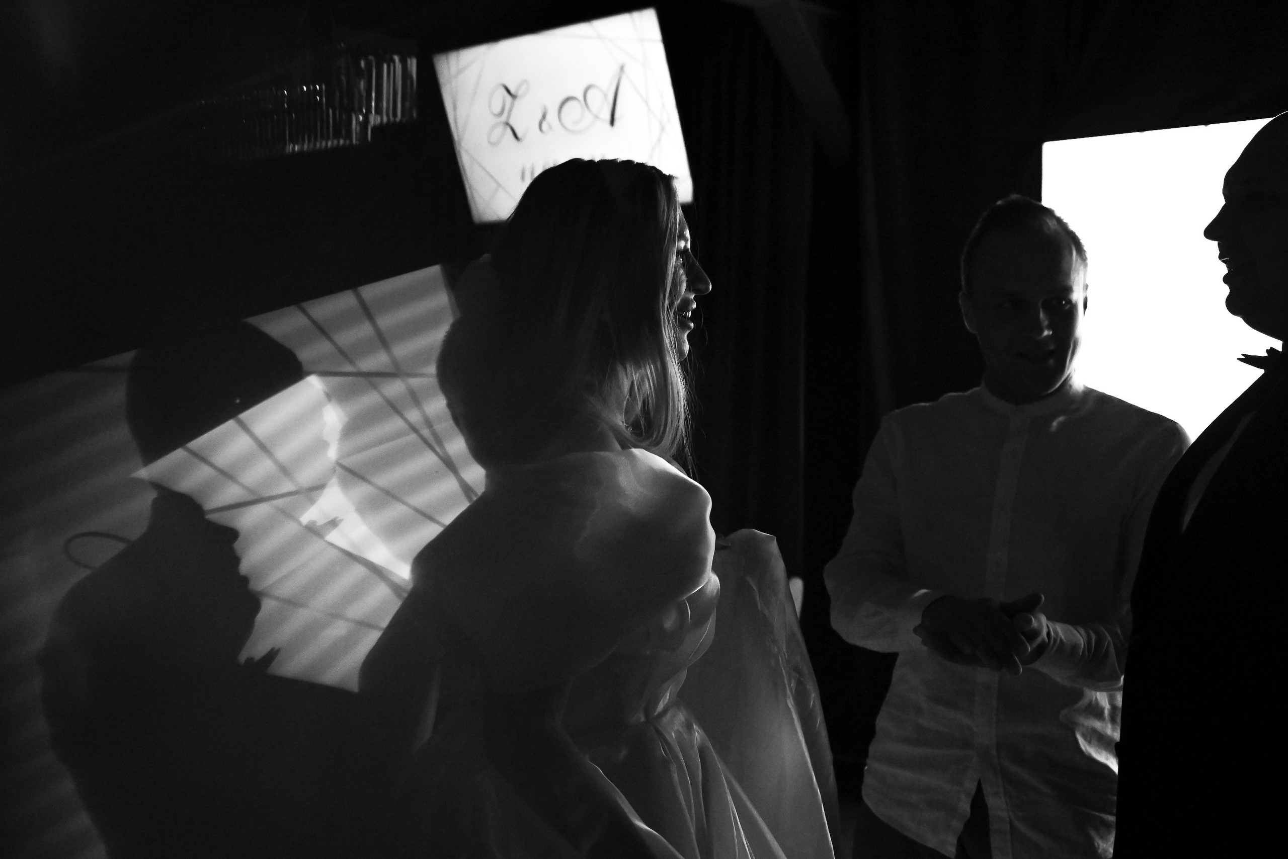 Black and white film. <3