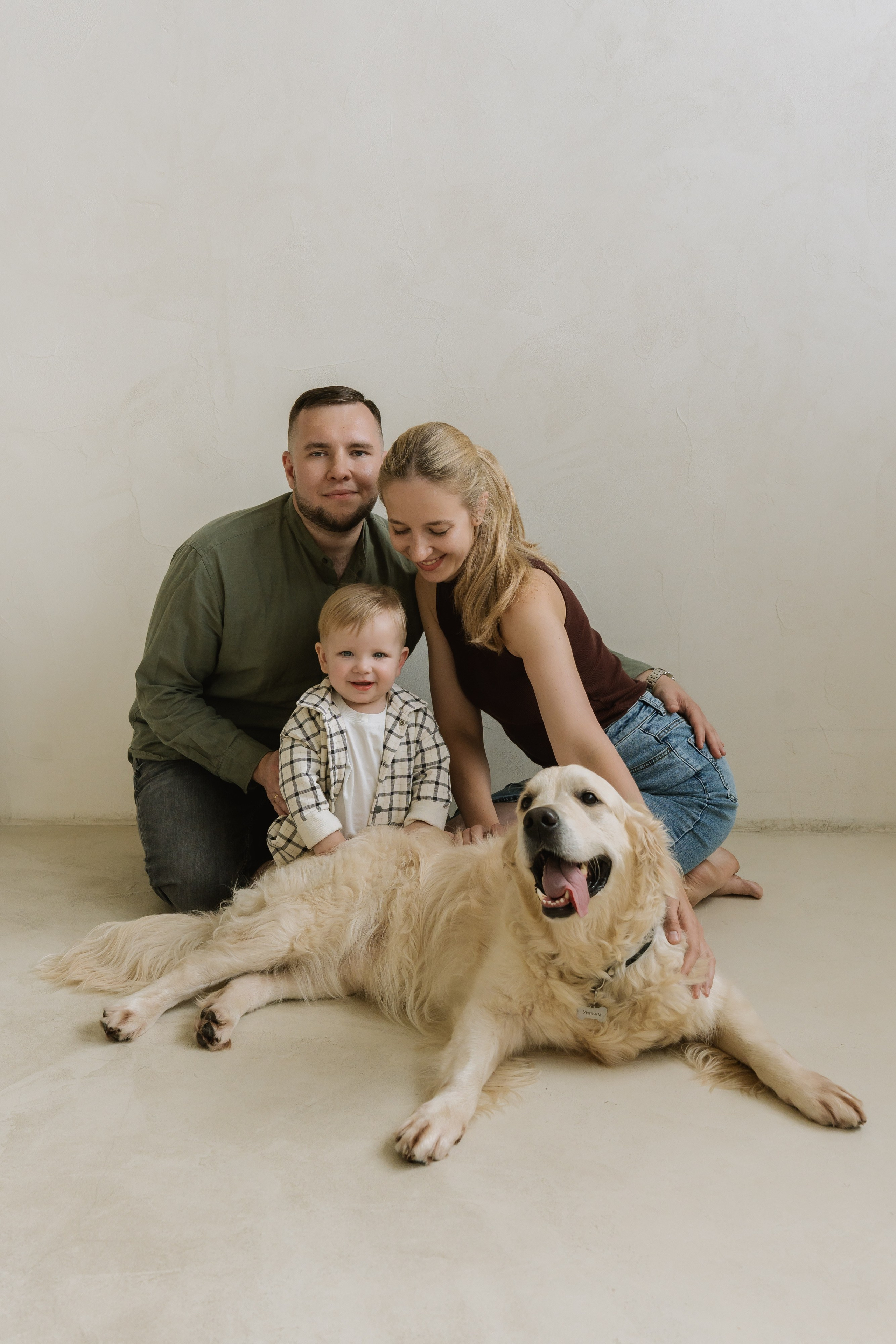 Кристина, Вадим, Лёва и Уильям. Свадебный фотограф в Москве Яна Деньгина