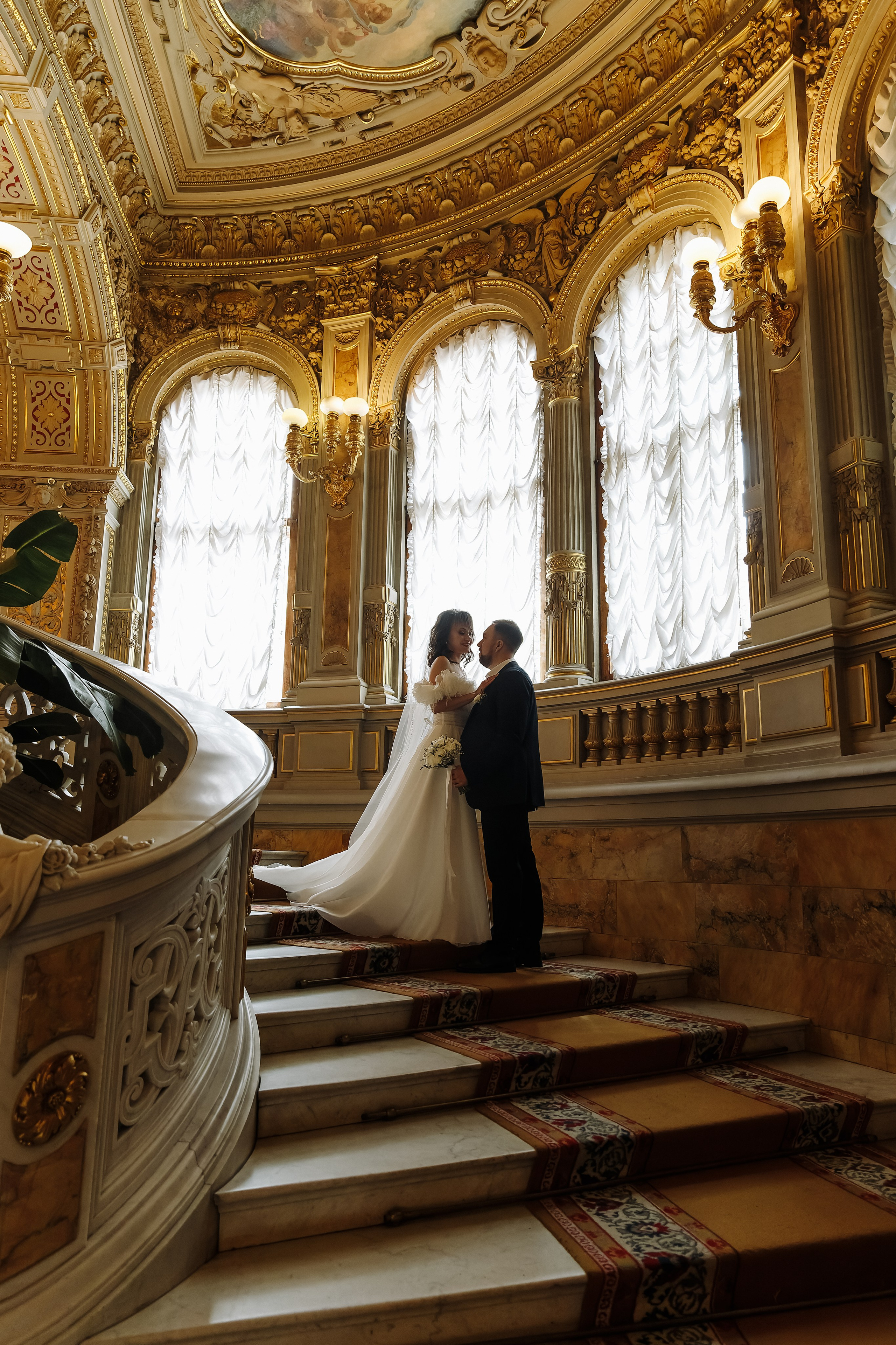 Настя и Женя — свадебная съемка. Свадебный и портретный фотограф в Санкт-Петербурге Анна Демьянова