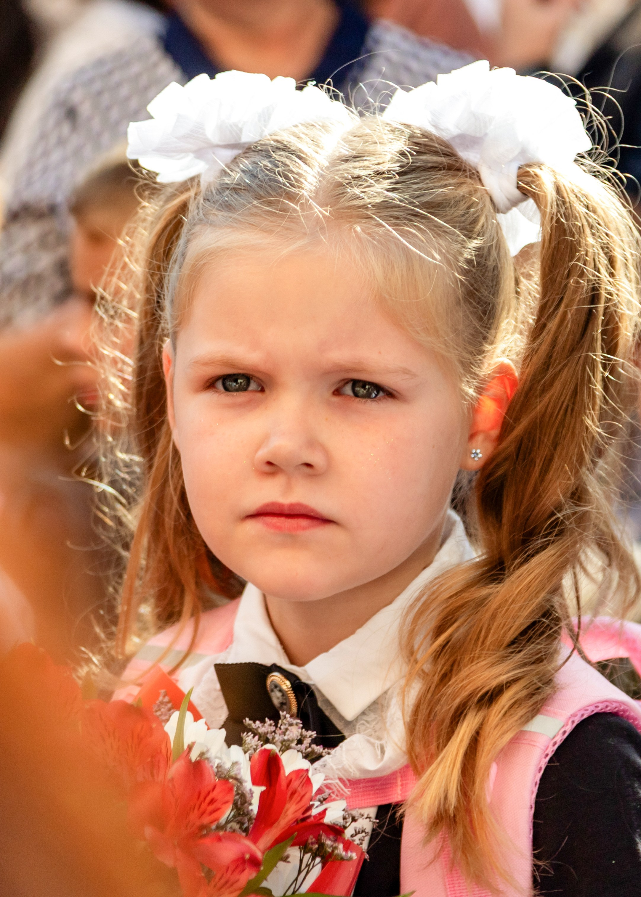 ПЕРВОЕ СЕНТЯБРЯ — линейка. Фотограф Алина Лебедь