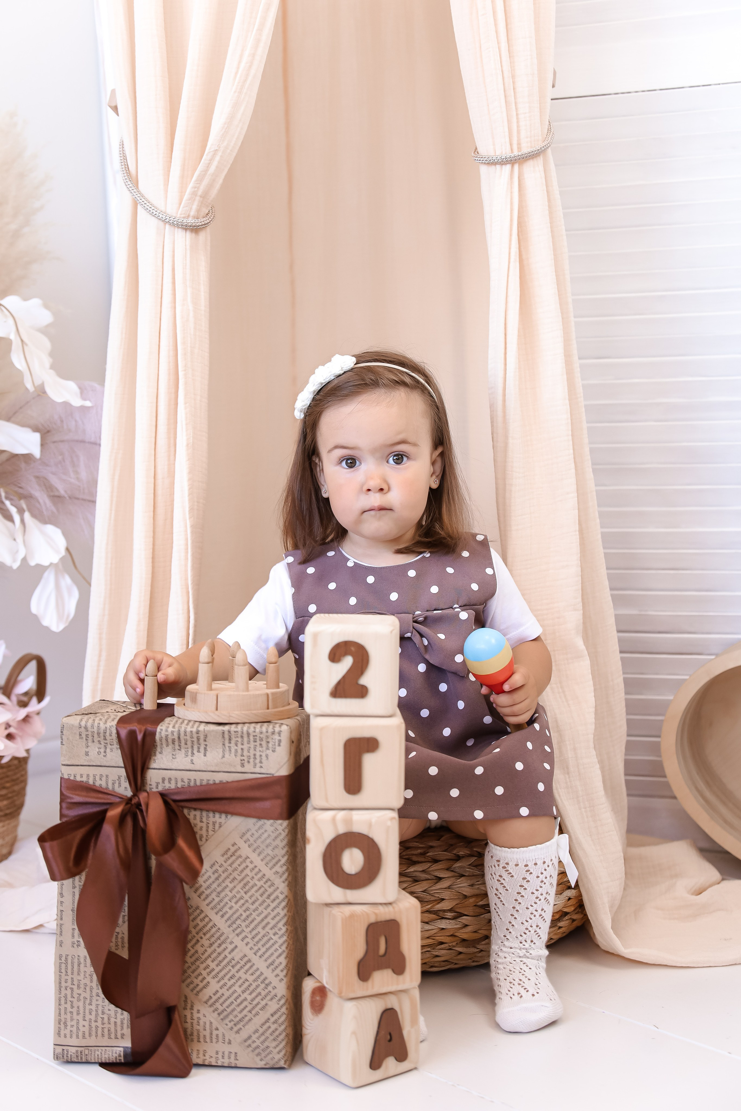 2 года Лиле. Детский и Семейный фотограф в Санкт-Петербурге. Детская Фотостудия «FAMILY STORY»