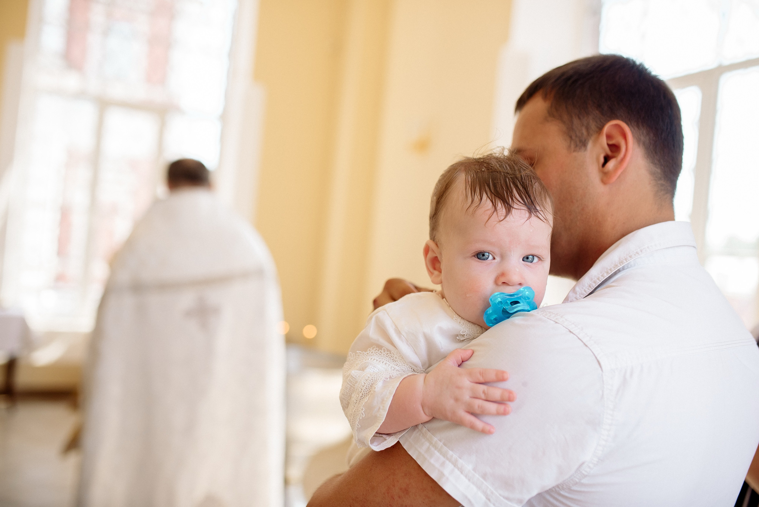 Крещение Сашули. Фотограф Мария Стрелкова